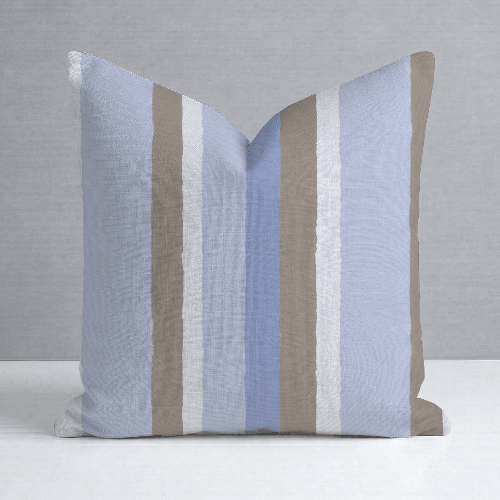 Sugar Stripe Throw Pillow - Lemon Park