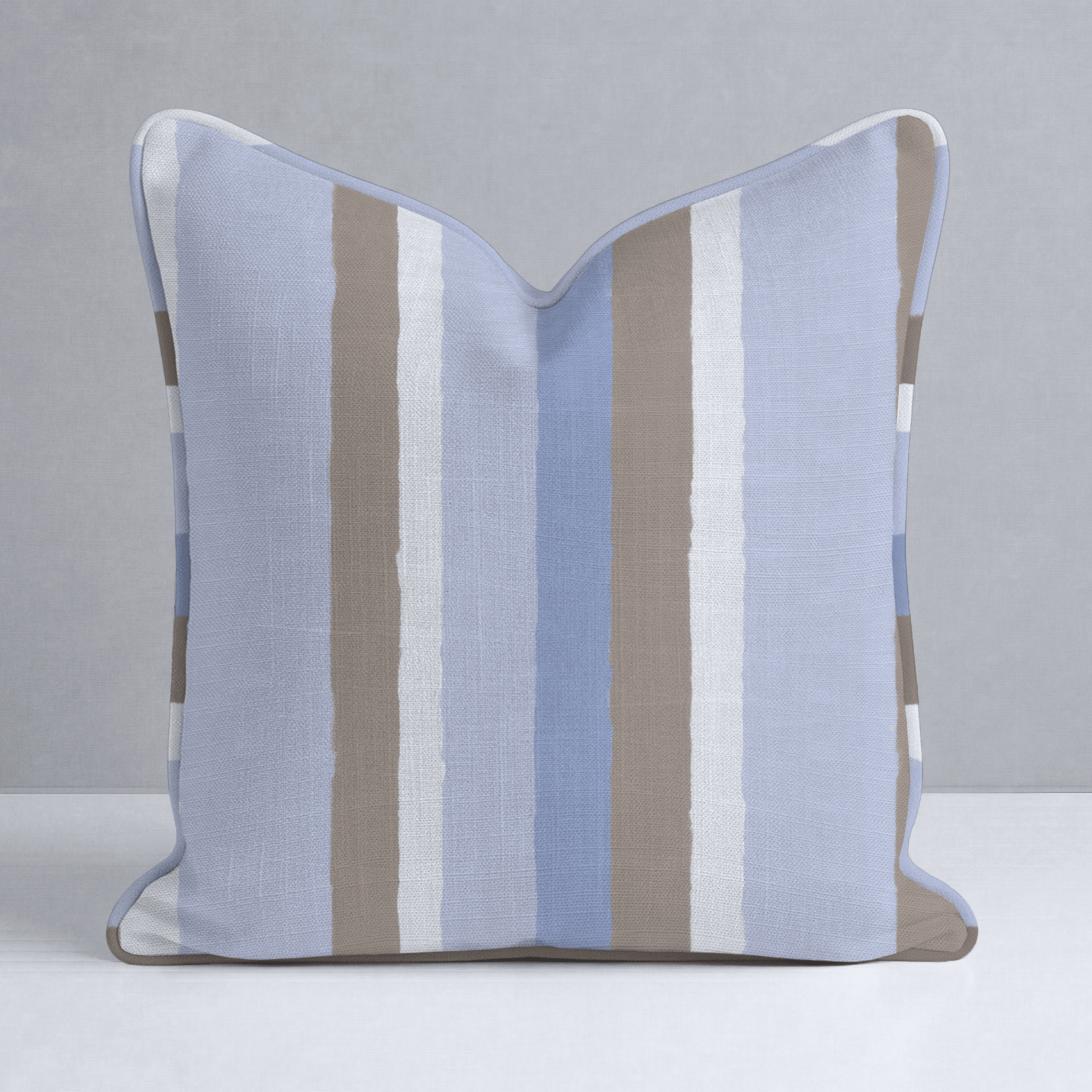 Sugar Stripe Throw Pillow - Lemon Park