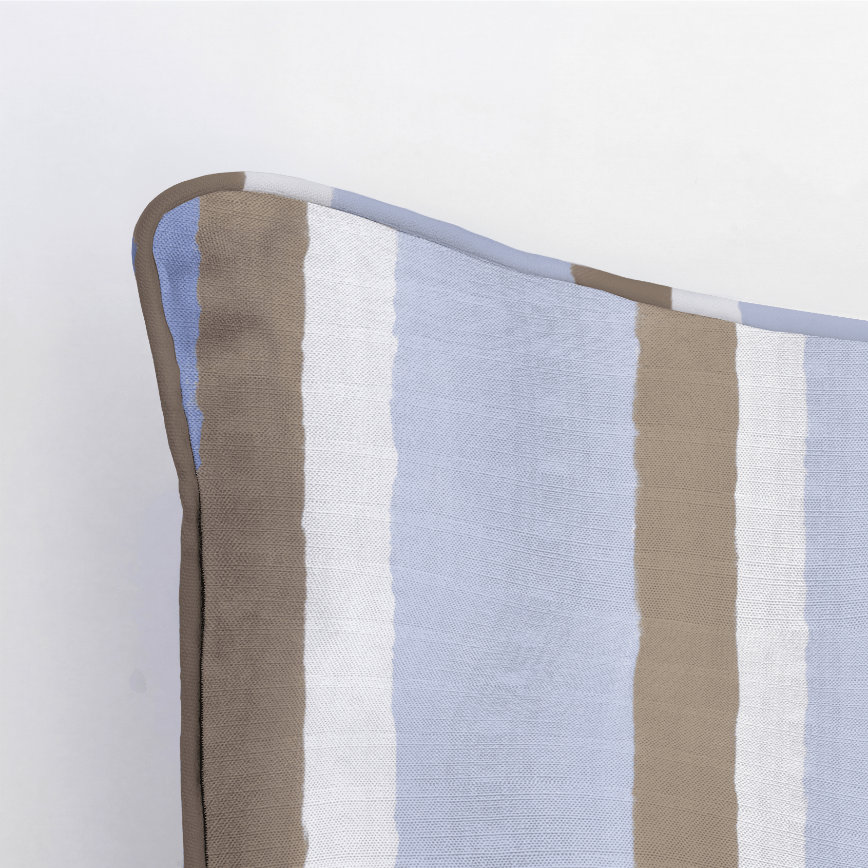 Sugar Stripe Throw Pillow - Lemon Park