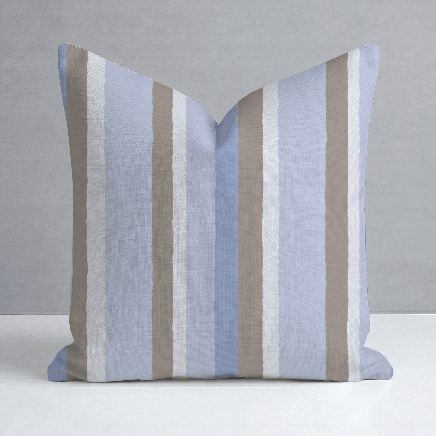 Sugar Stripe Throw Pillow - Lemon Park