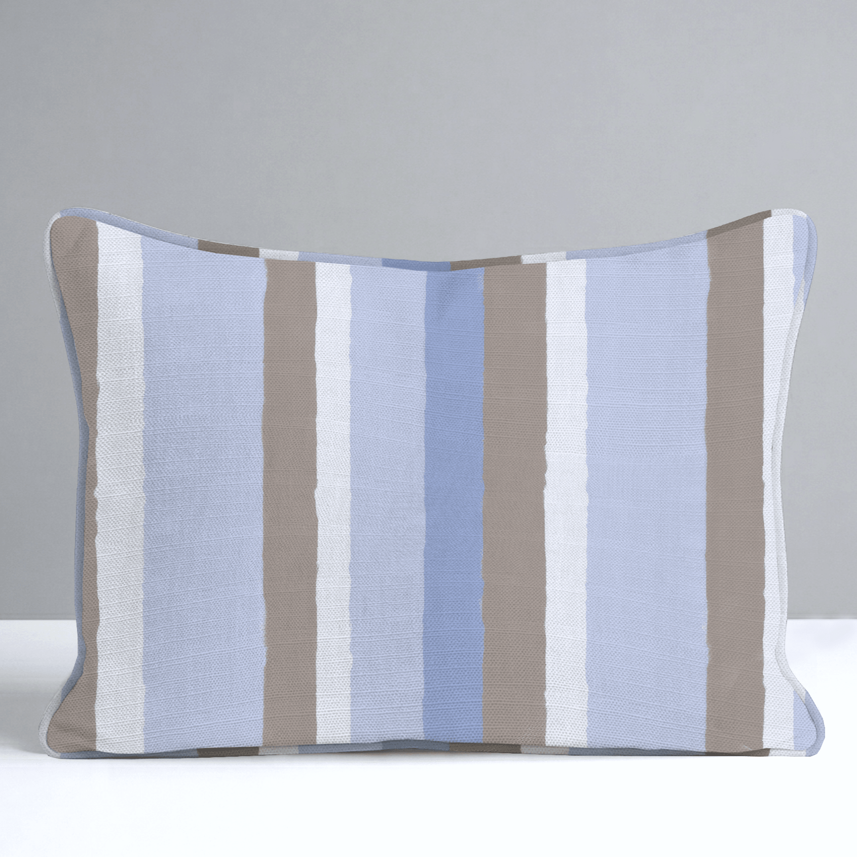 Sugar Stripe Throw Pillow - Lemon Park