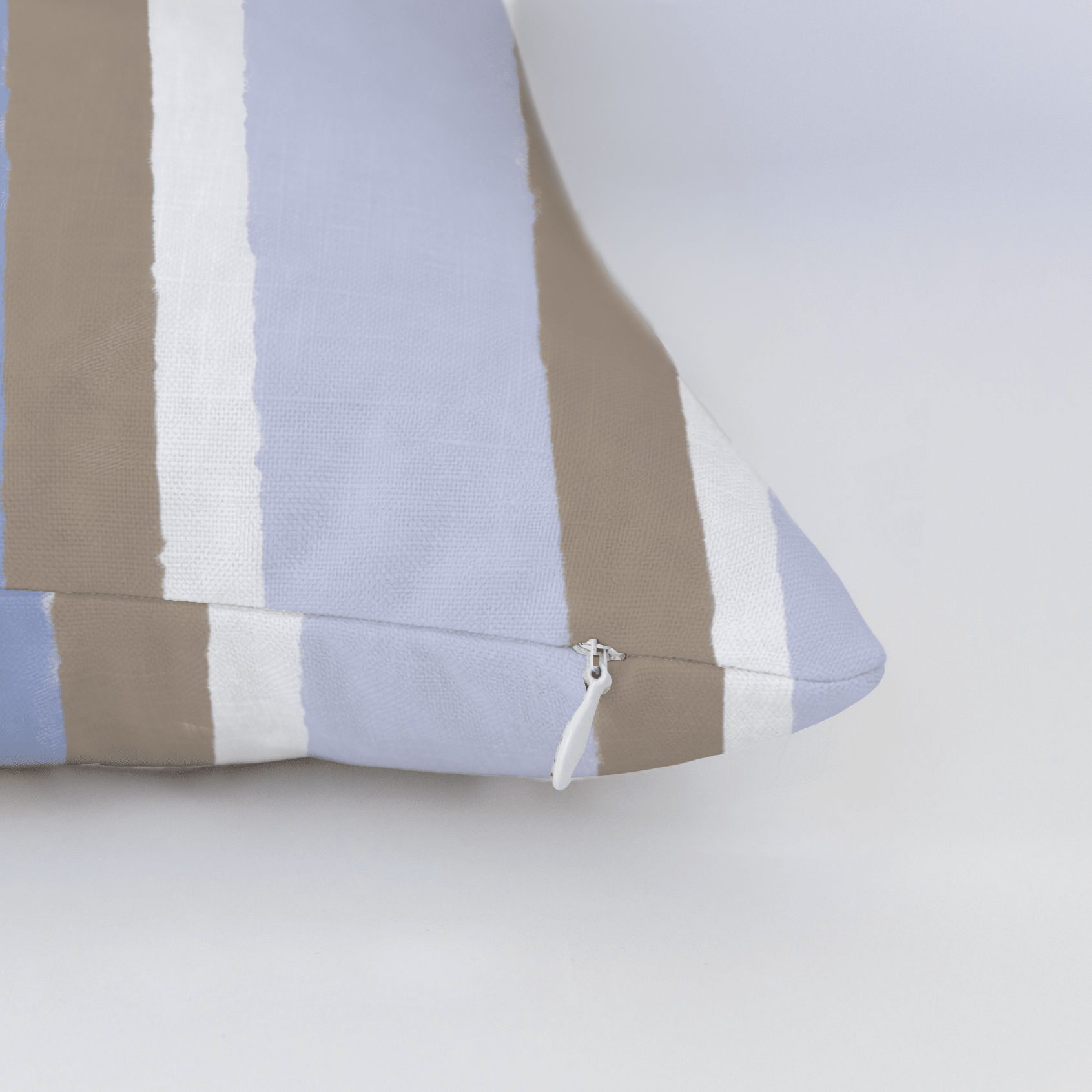 Sugar Stripe Throw Pillow - Lemon Park