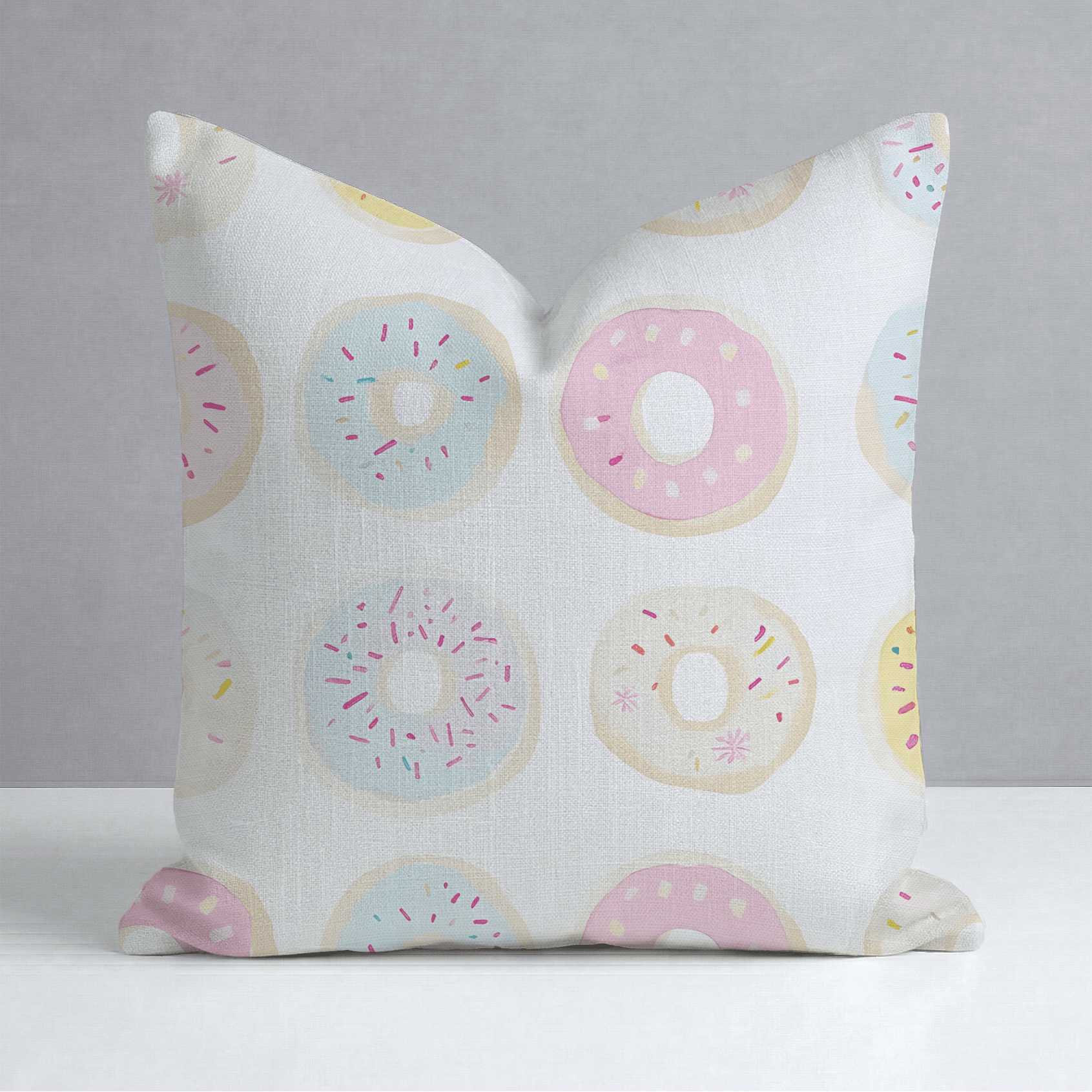 Sugar Swirls Throw Pillow - Lemon Park