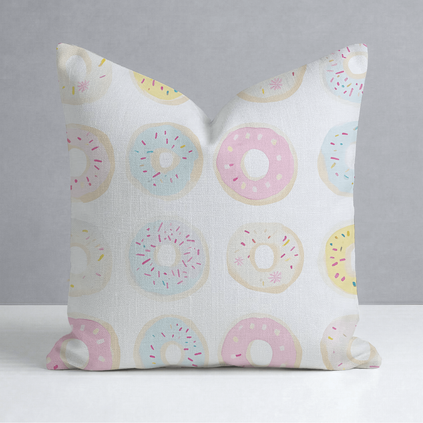 Sugar Swirls Throw Pillow - Lemon Park