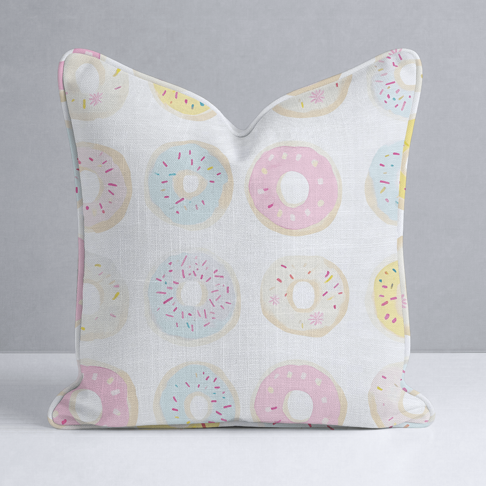 Sugar Swirls Throw Pillow - Lemon Park