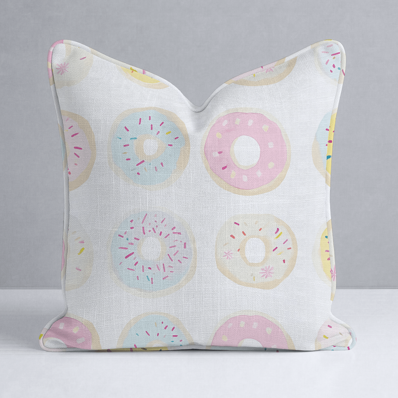 Sugar Swirls Throw Pillow - Lemon Park