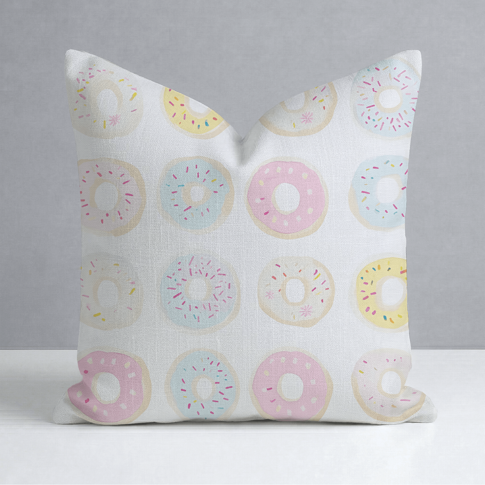 Sugar Swirls Throw Pillow - Lemon Park