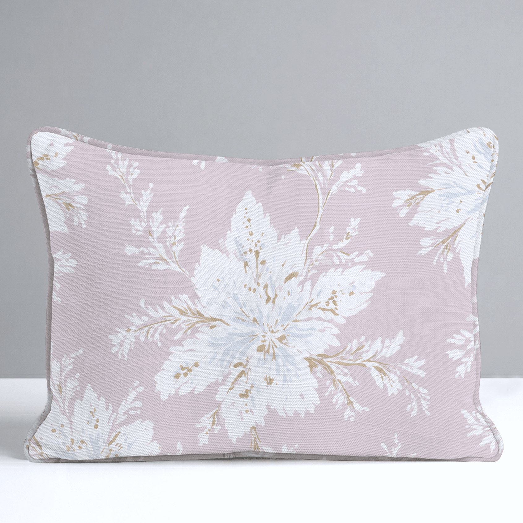 Sugarplum Petals Throw Pillow - Lemon Park
