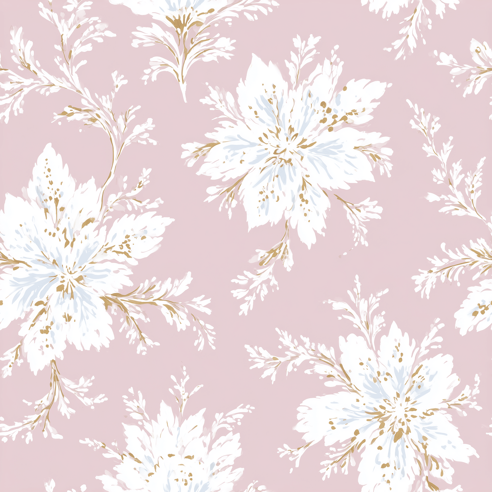 Sugarplum Petals Wallpaper - Lemon Park