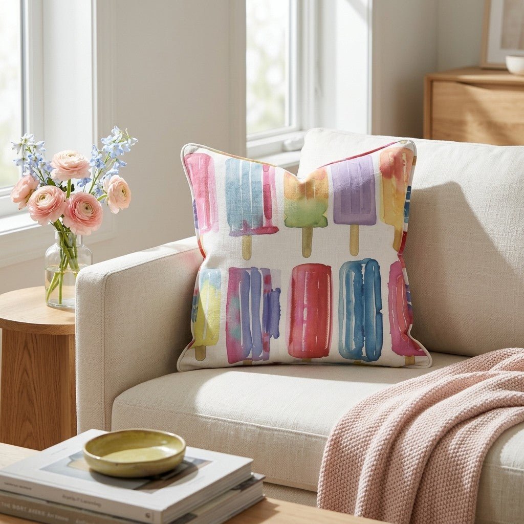 Summer Fridays Throw Pillow - Lemon Park
