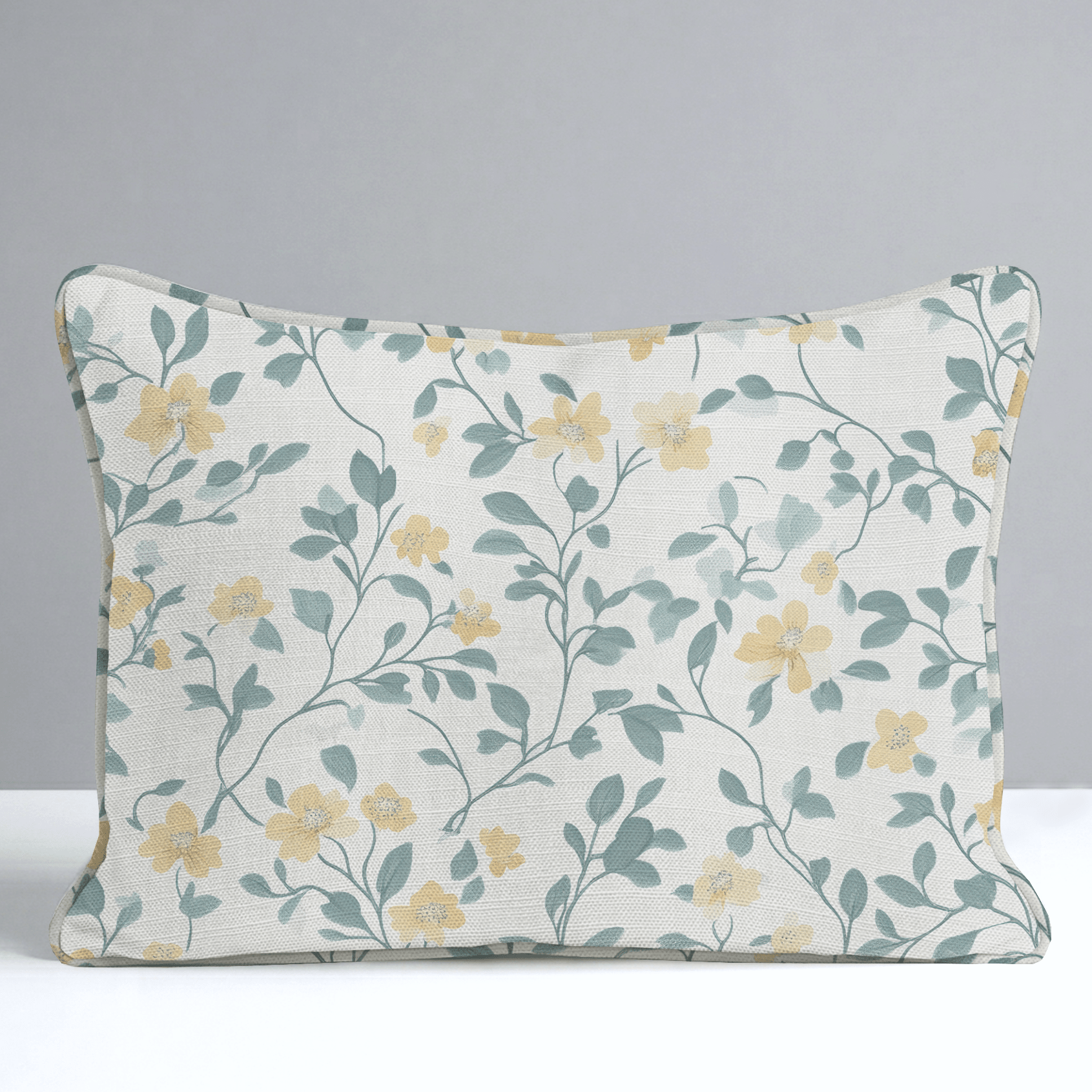Summer House Throw Pillow - Lemon Park