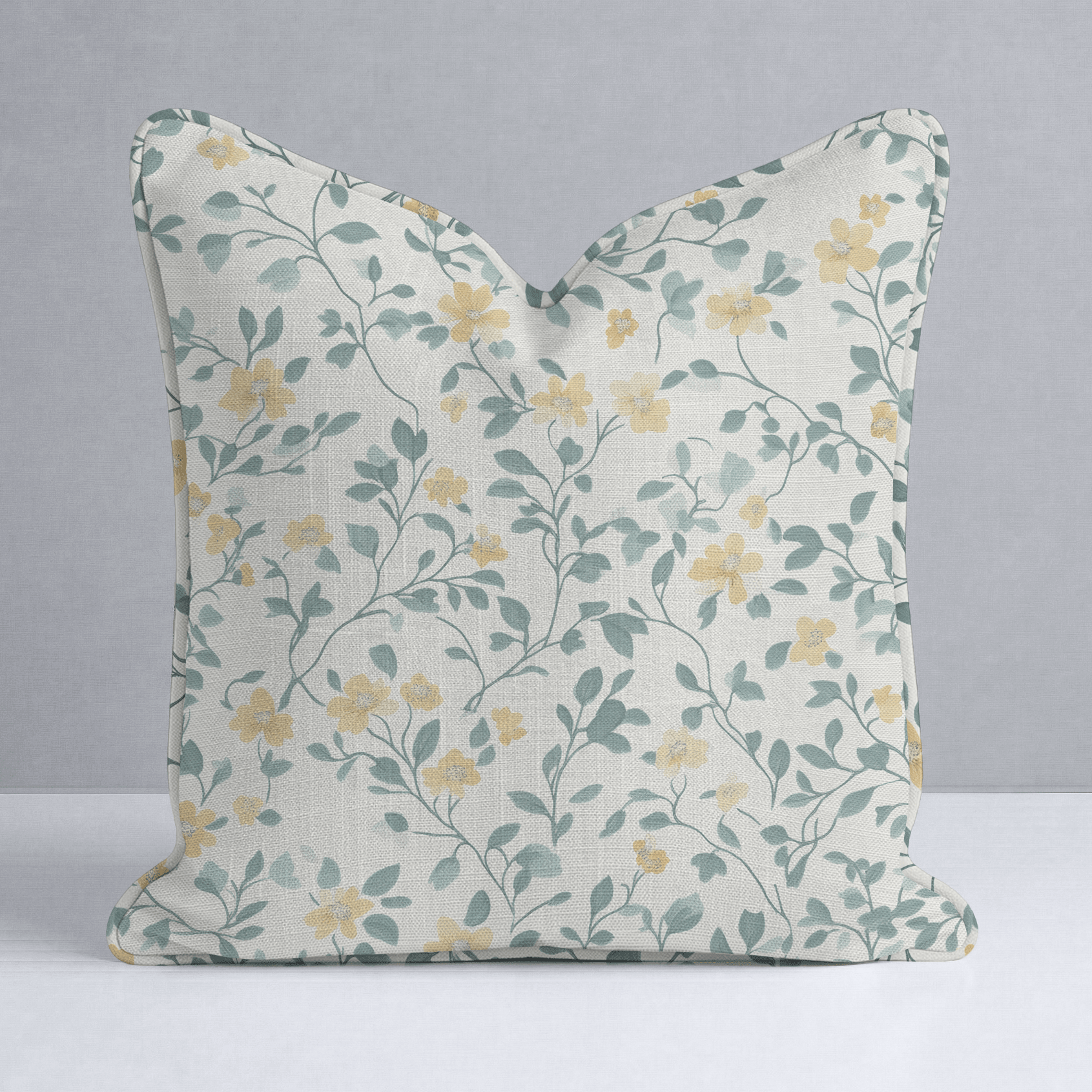 Summer House Throw Pillow - Lemon Park