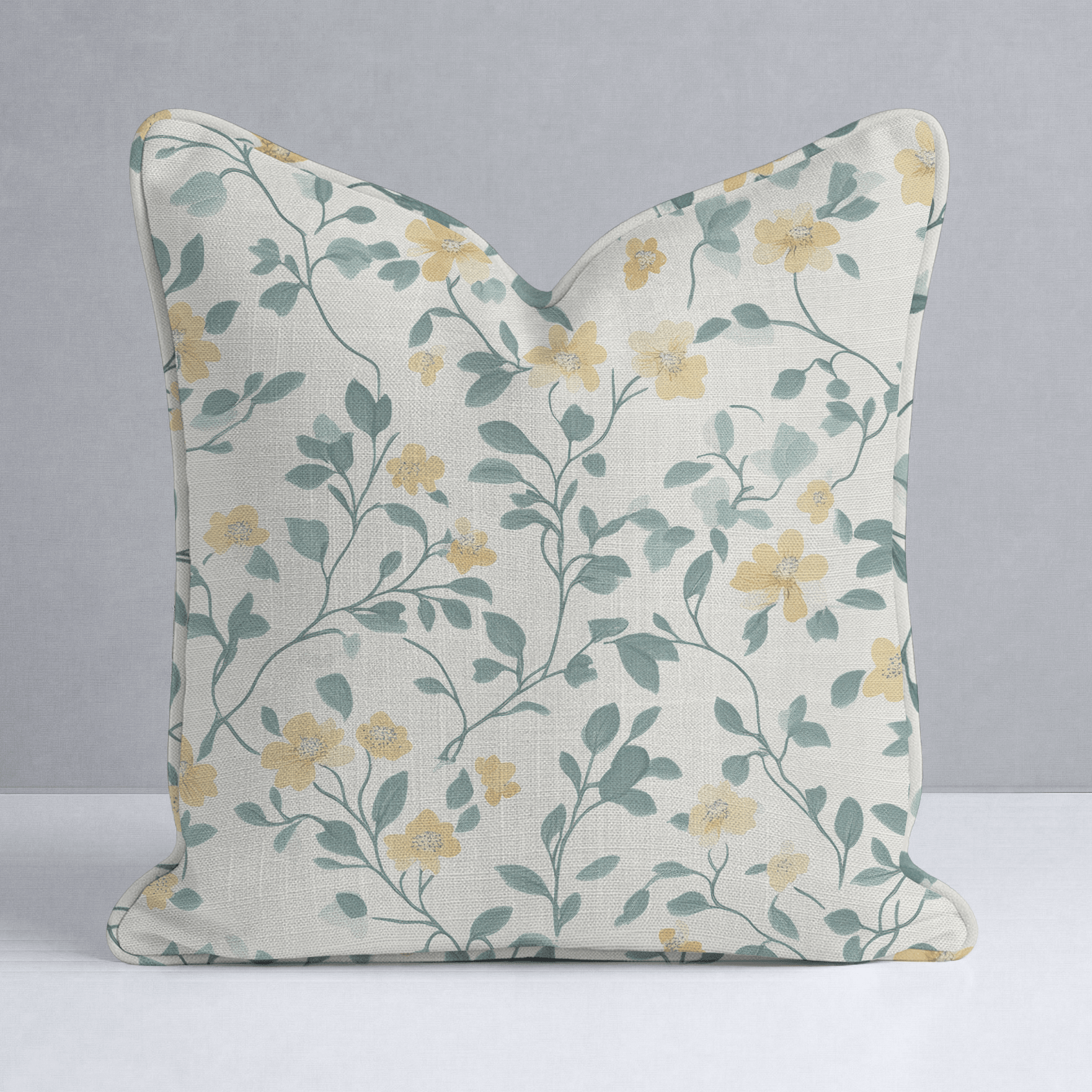 Summer House Throw Pillow - Lemon Park
