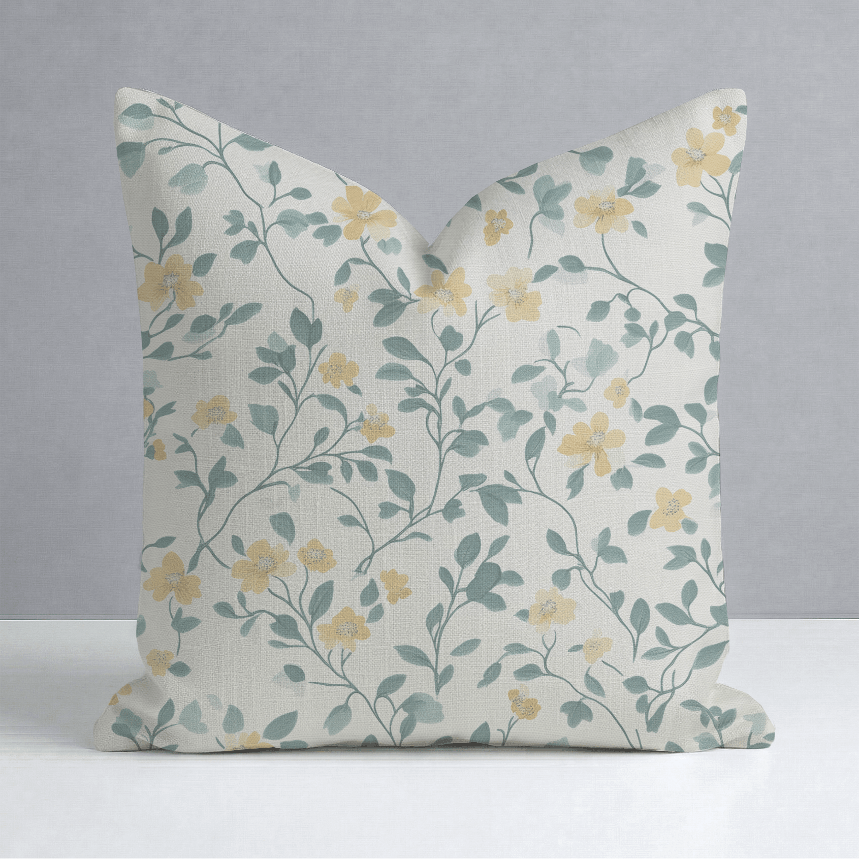 Summer House Throw Pillow - Lemon Park