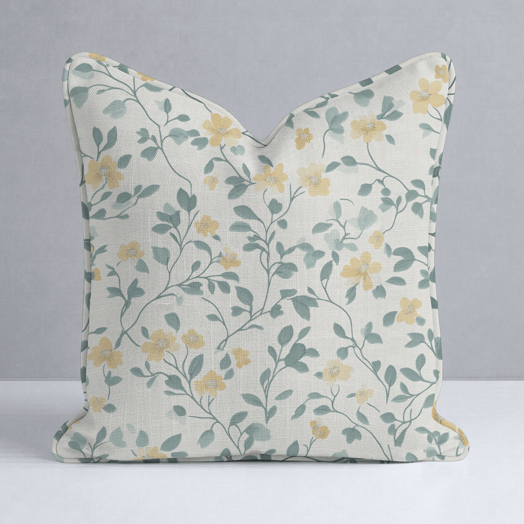 Summer House Throw Pillow - Lemon Park