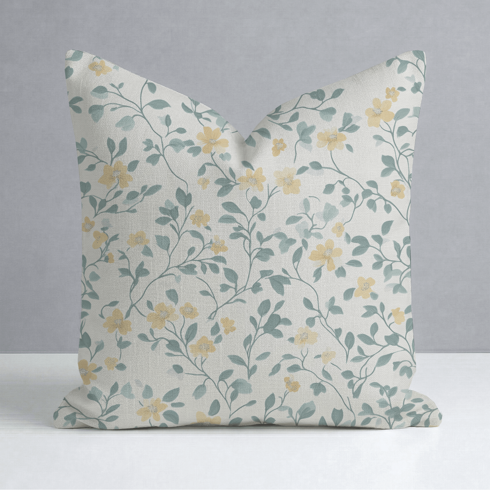 Summer House Throw Pillow - Lemon Park