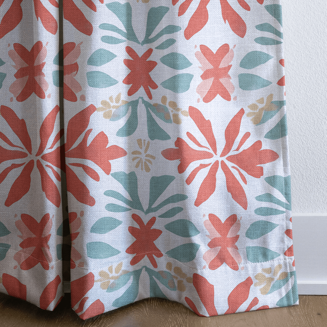 Summer Orange - Drapery - Lemon Park
