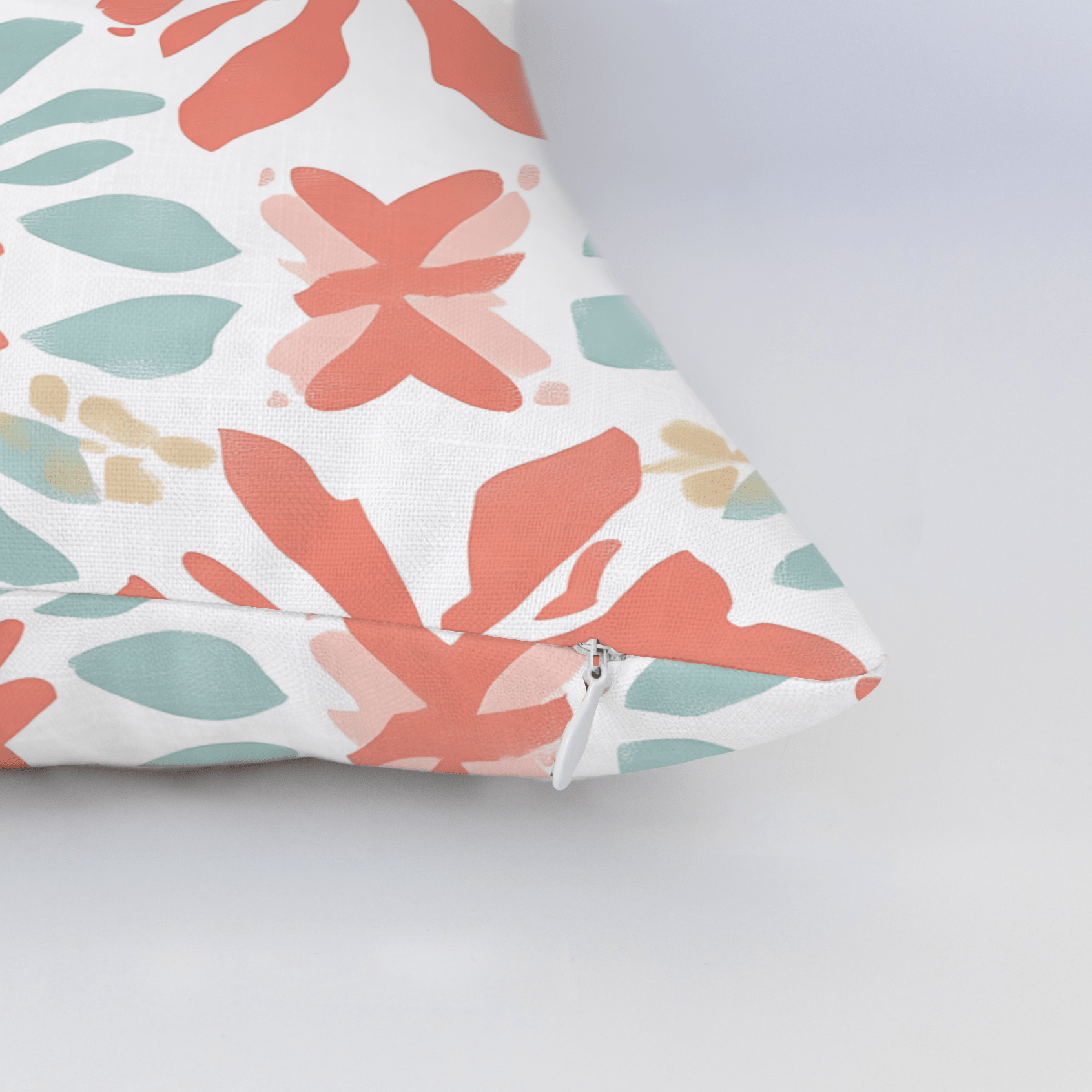 Summer Orange Throw Pillow - Lemon Park