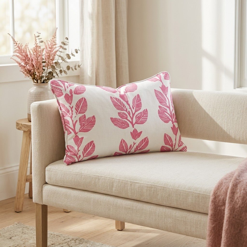 Summer Throw Pillow - Lemon Park