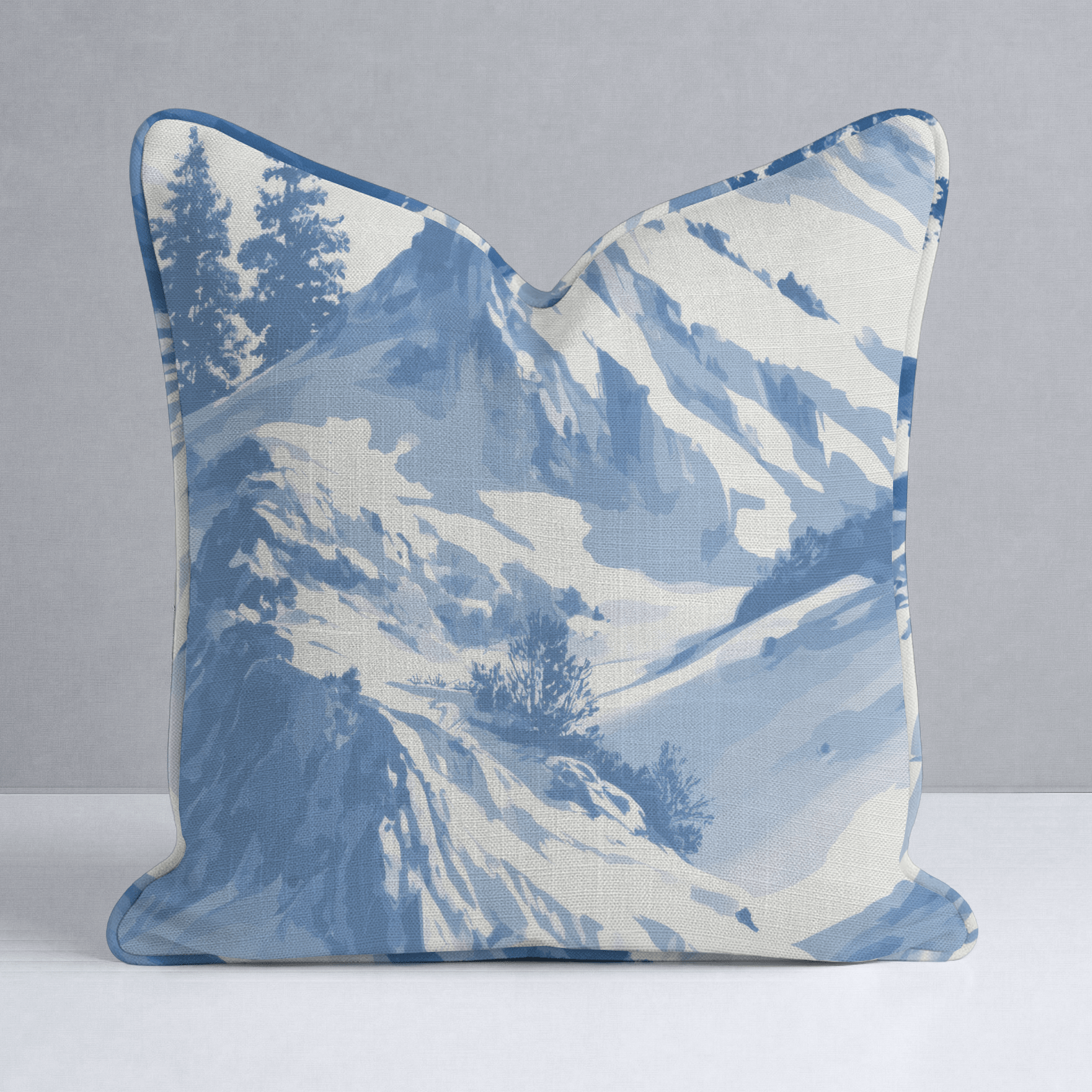 Sun Valley Throw Pillow - Lemon Park