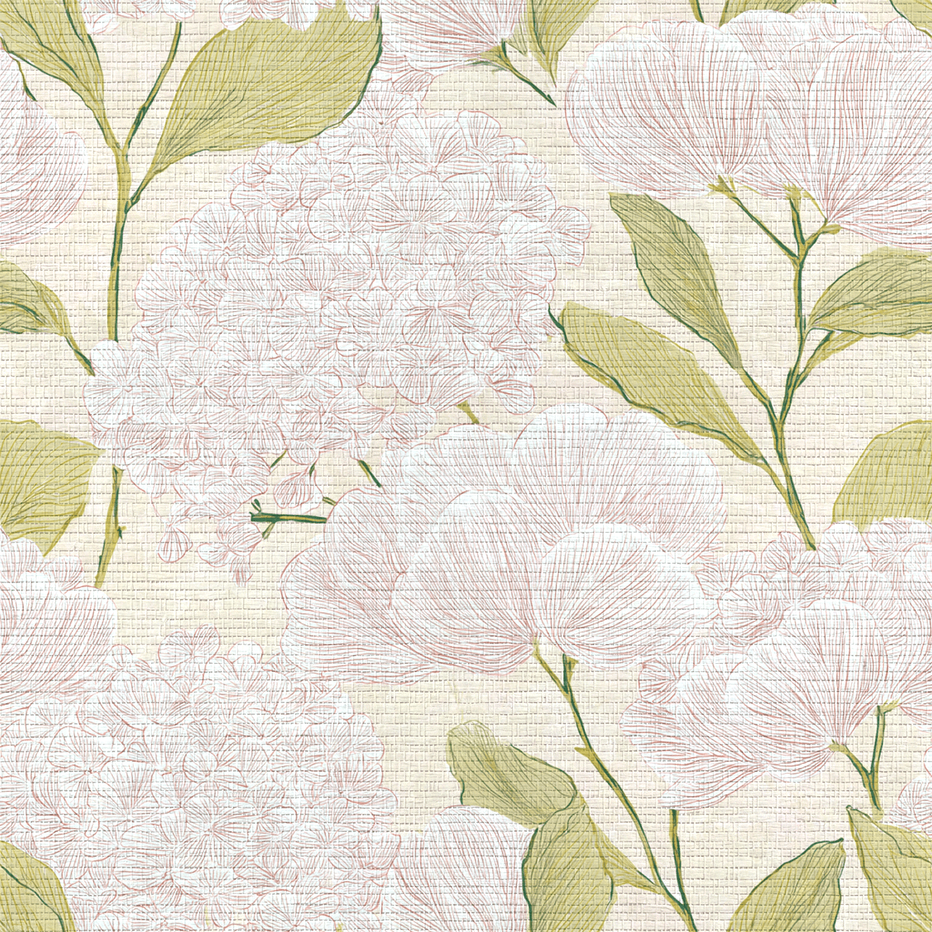 Sunday Light Faux Grasscloth Wallpaper - Lemon Park