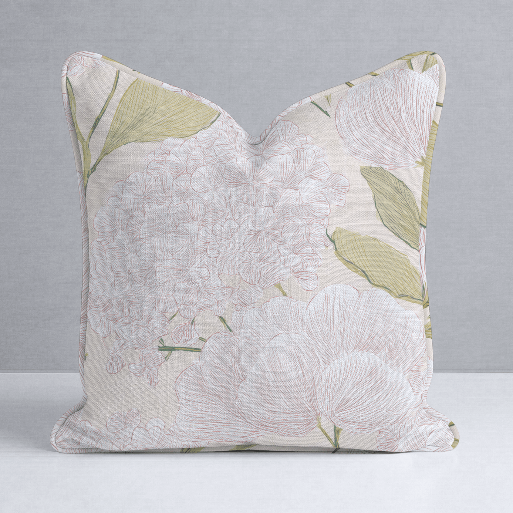 Sunday Light Throw Pillow - Lemon Park