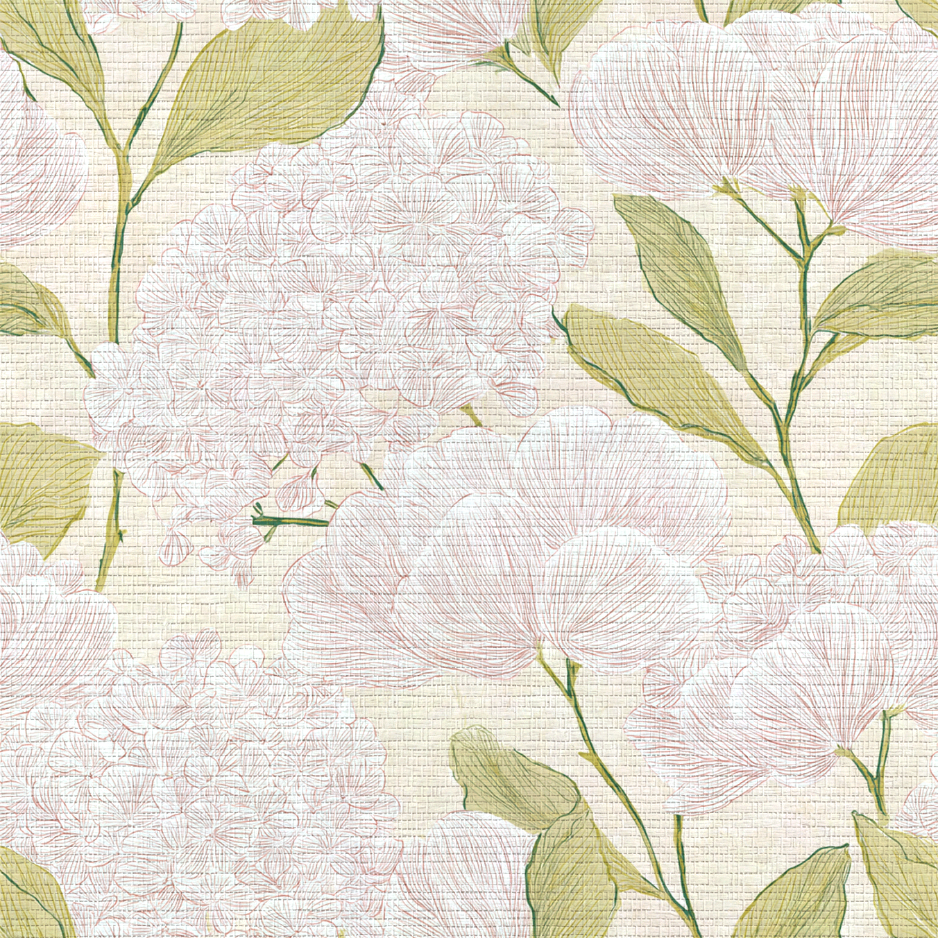 Sunday Light Faux Grasscloth Wallpaper