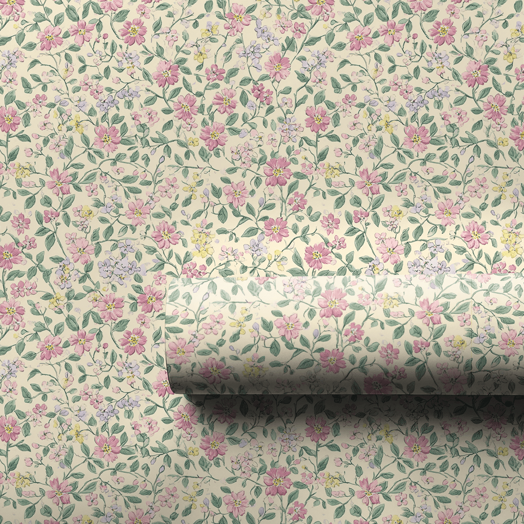 Sunlit Petals - Wrapping Paper - Lemon Park