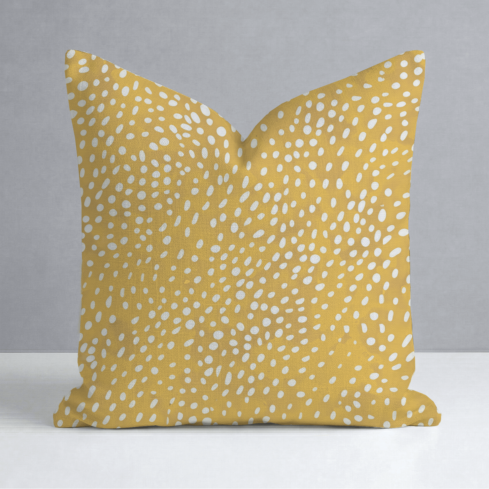 Sunny Speckle Throw Pillow - Lemon Park