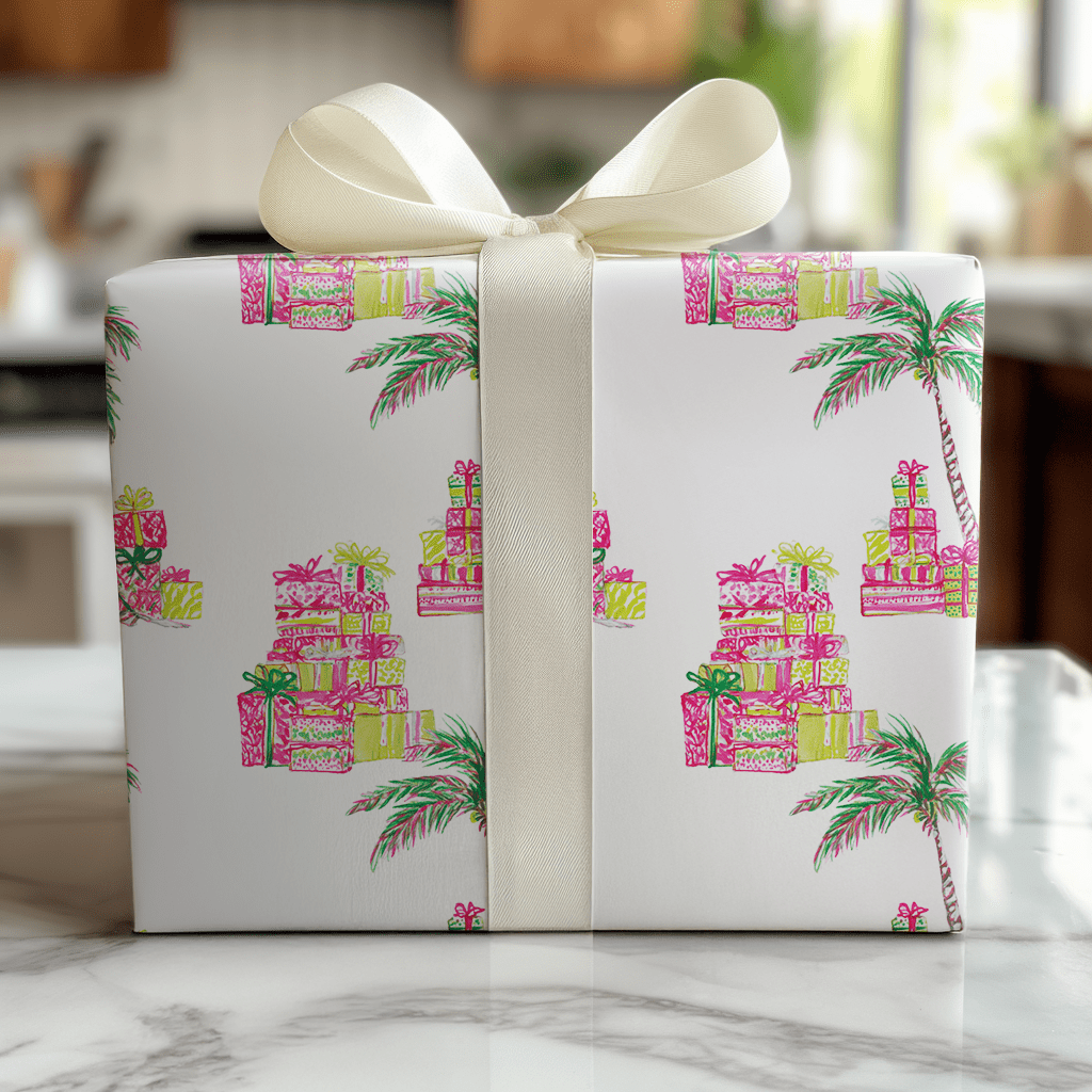 Sunrise Holiday - Wrapping Paper - Lemon Park