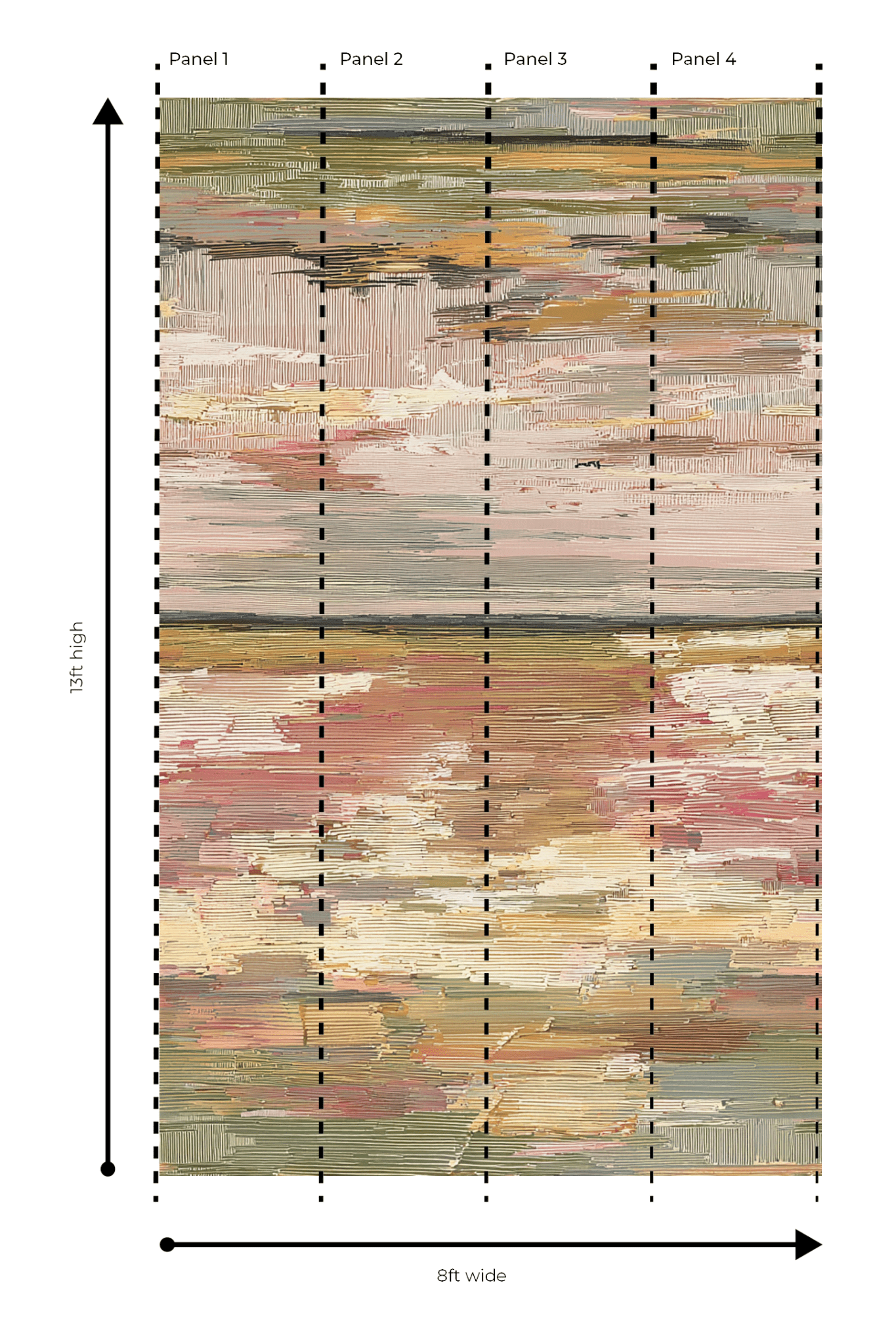 Sunset Nights - Wall Mural - Lemon Park