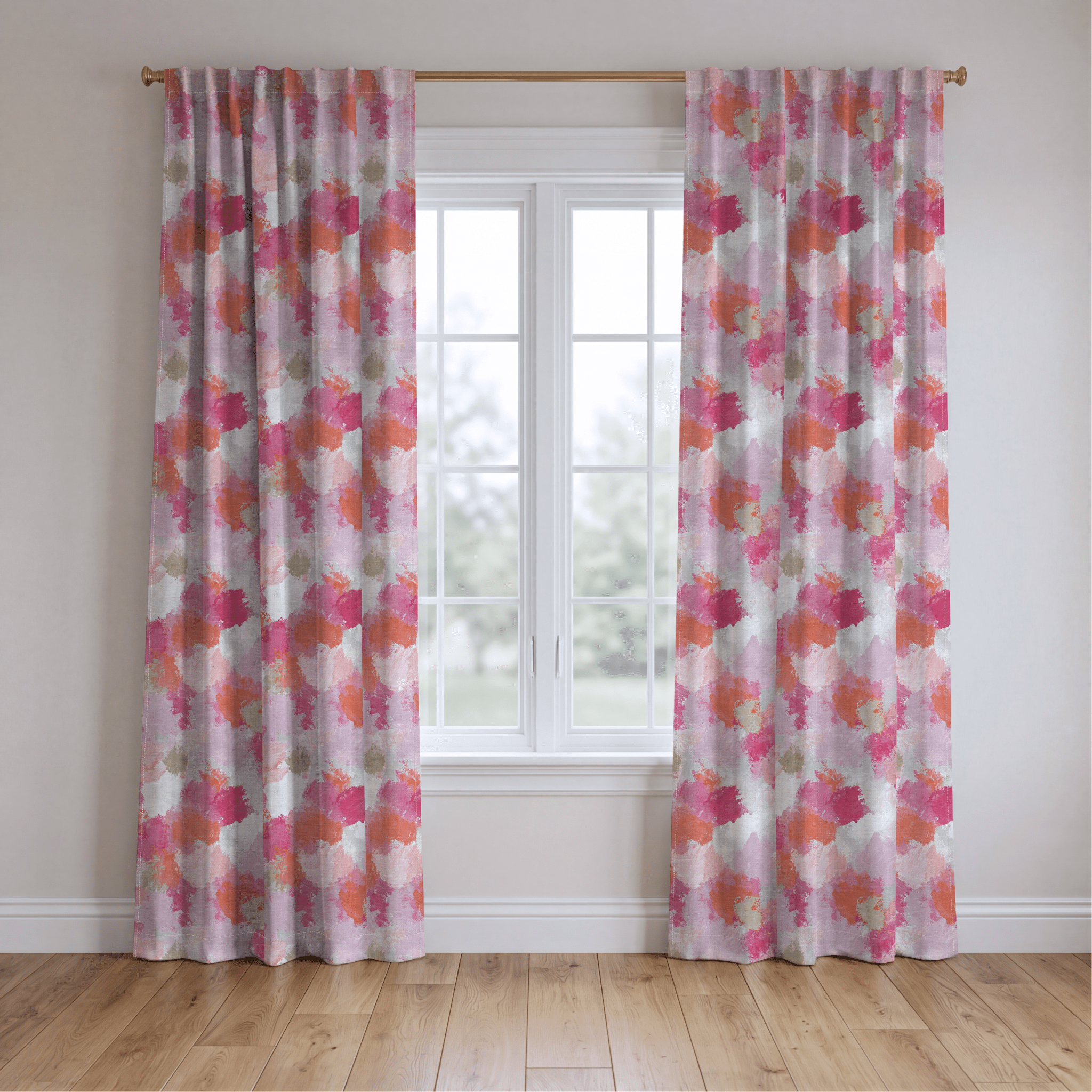 Sunset Swirl - Drapery - Lemon Park