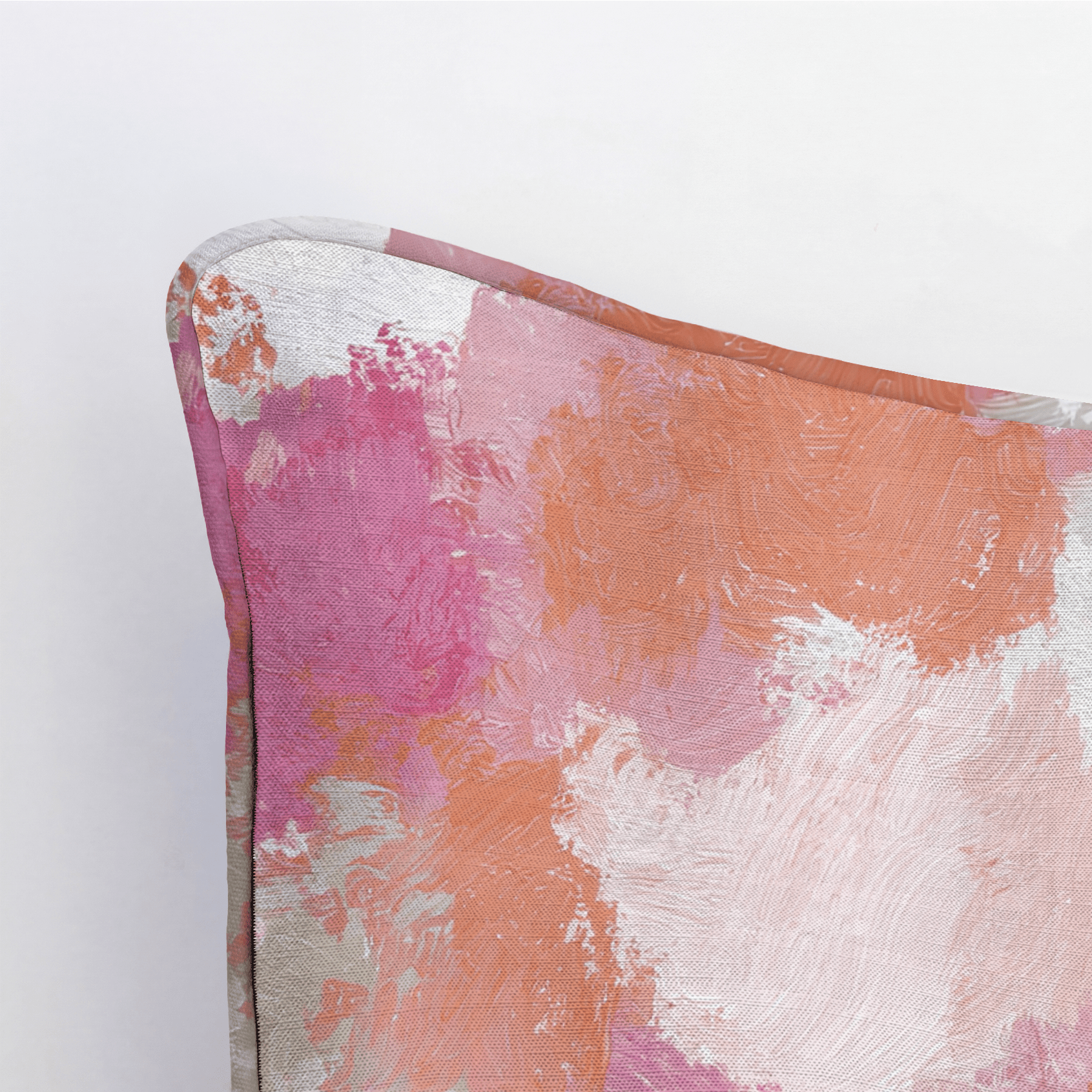Sunset Swirl Throw Pillow - Lemon Park