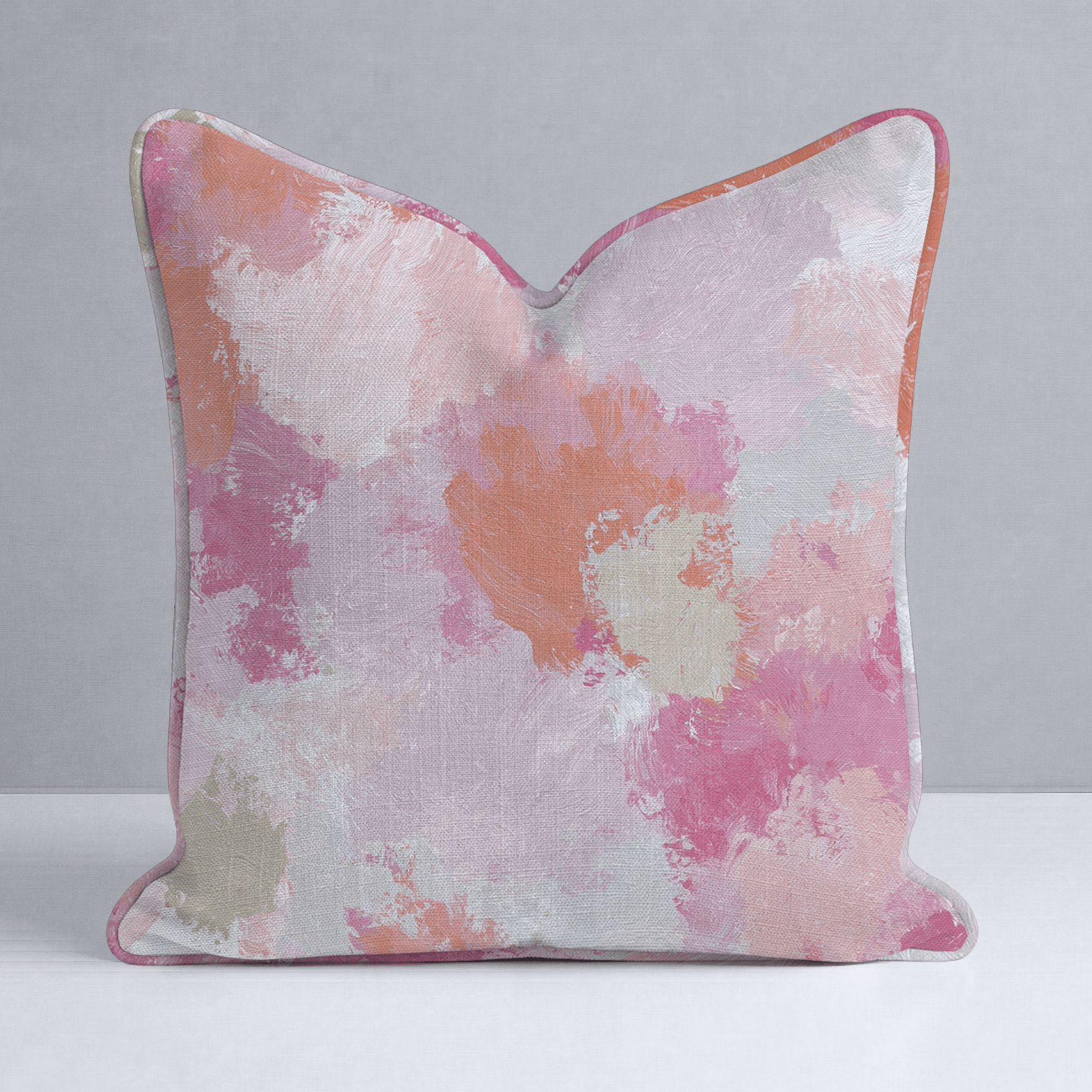Sunset Swirl Throw Pillow - Lemon Park
