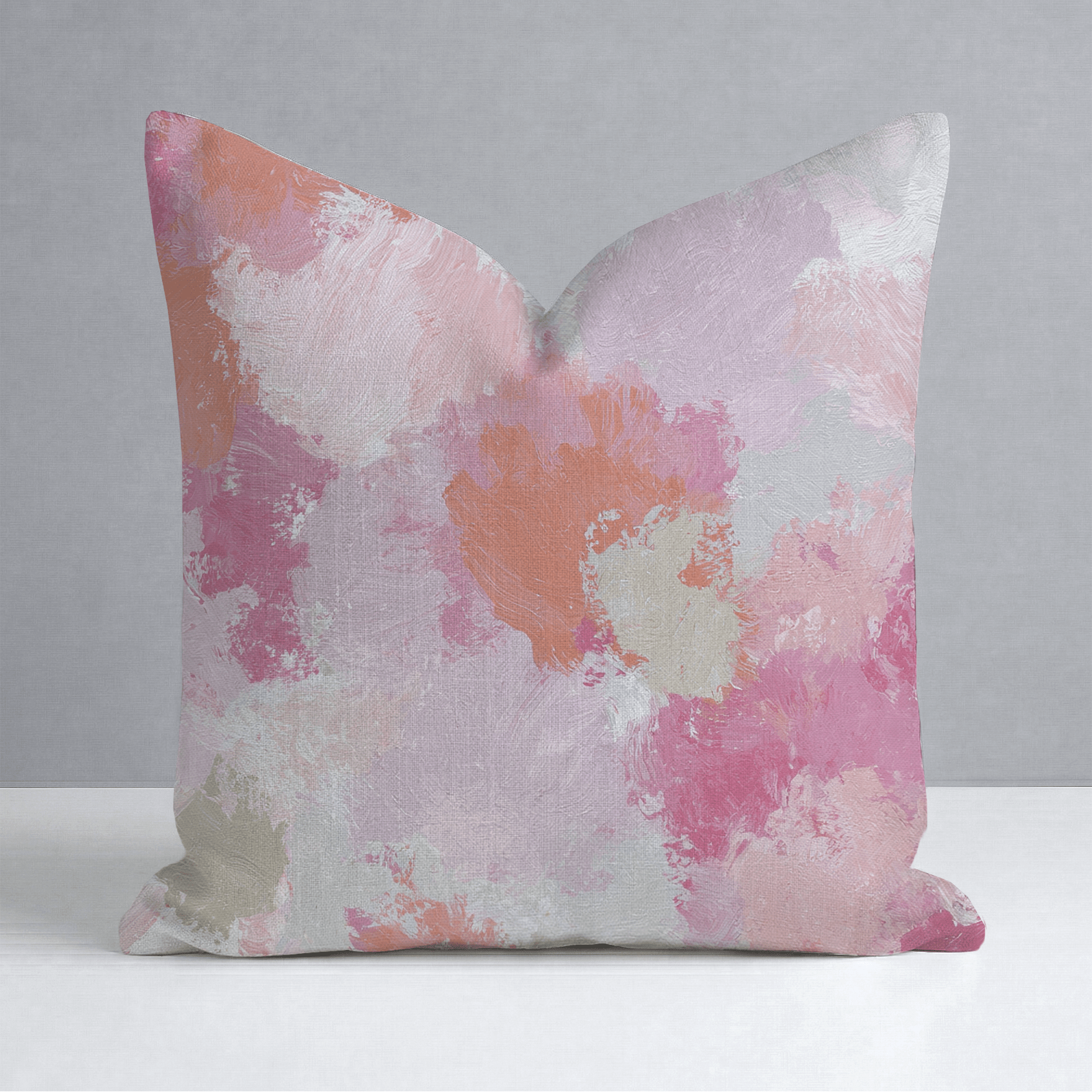 Sunset Swirl Throw Pillow - Lemon Park