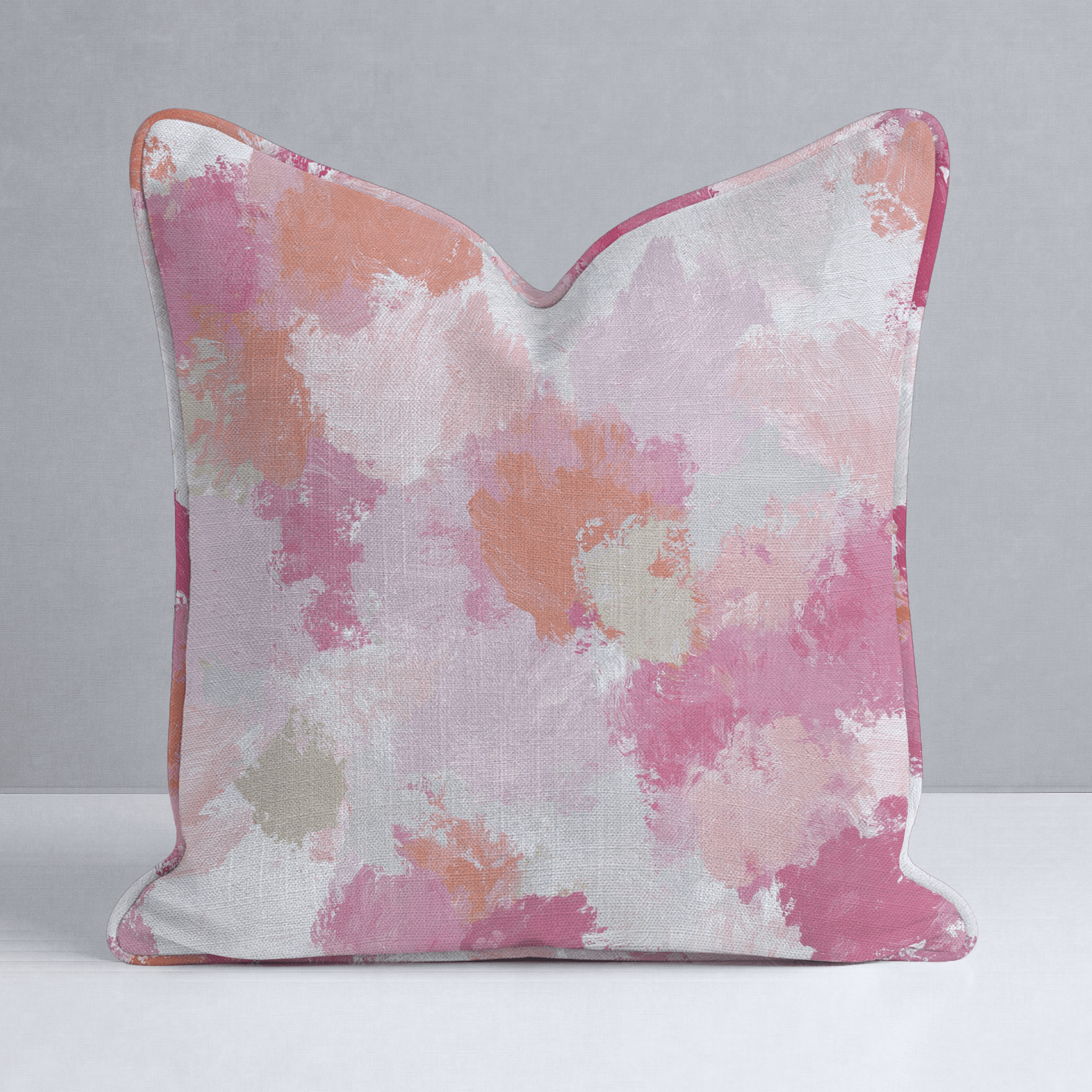 Sunset Swirl Throw Pillow - Lemon Park