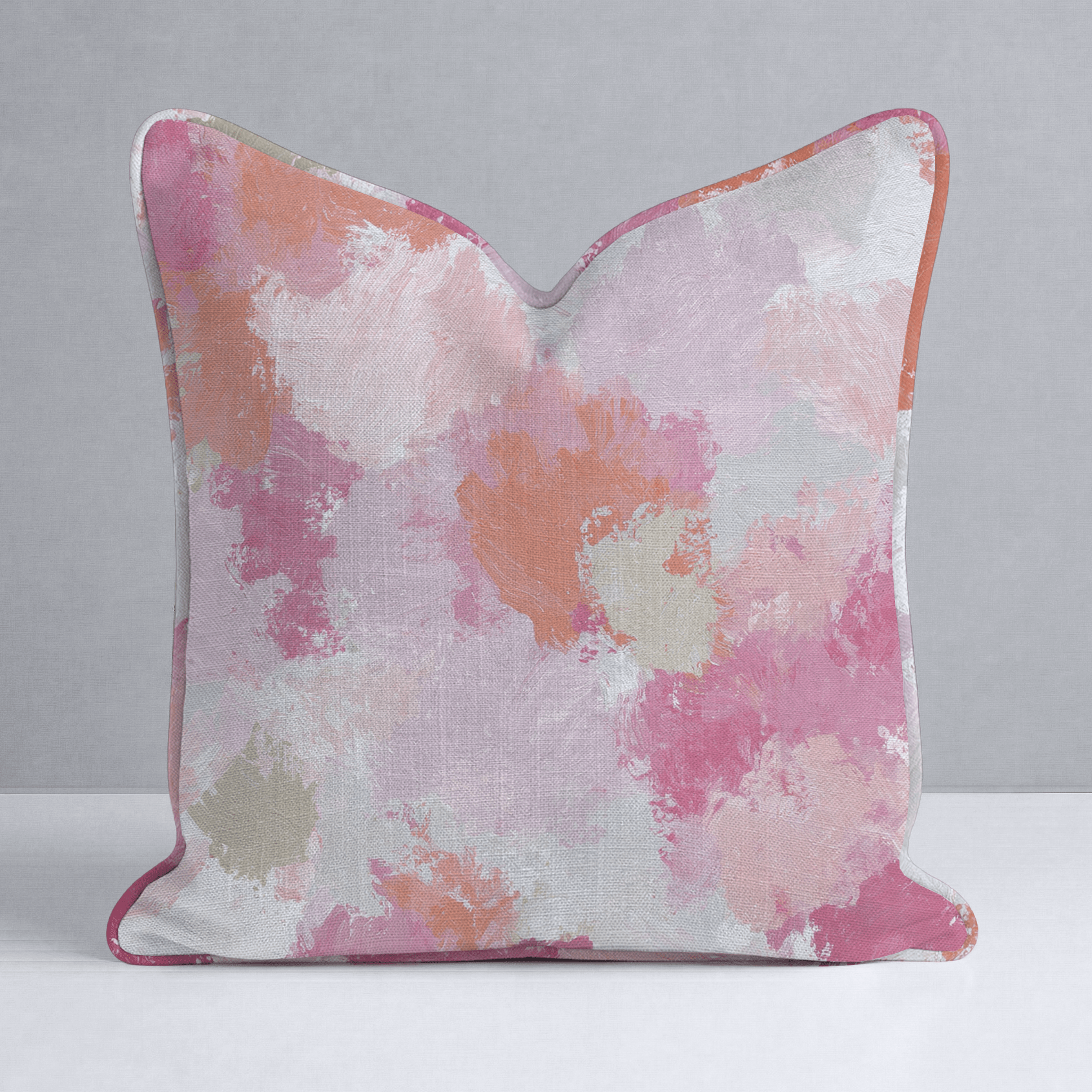 Sunset Swirl Throw Pillow - Lemon Park