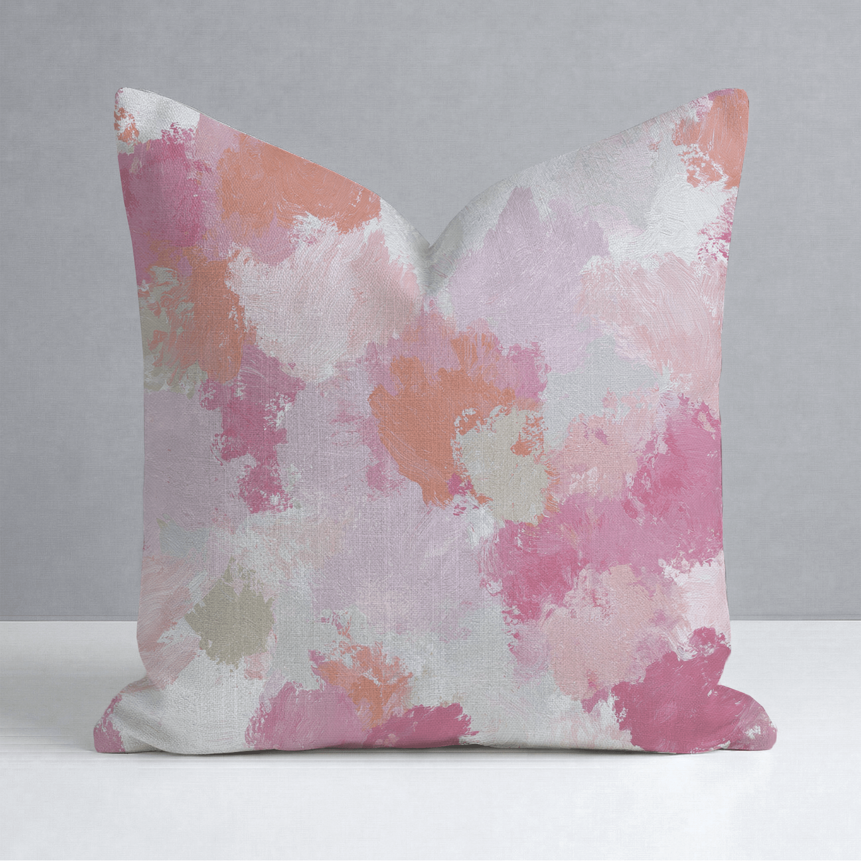 Sunset Swirl Throw Pillow - Lemon Park