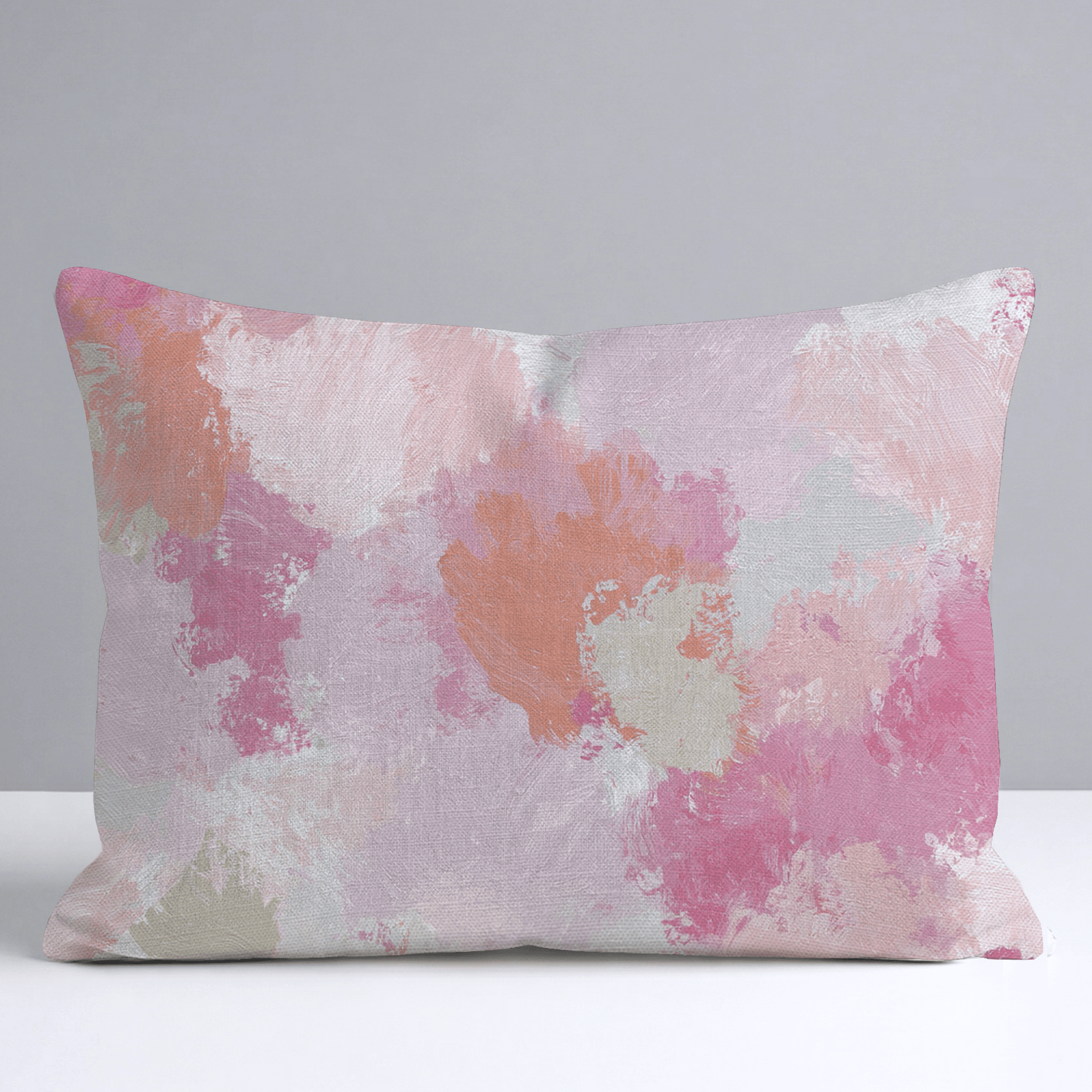Sunset Swirl Throw Pillow - Lemon Park