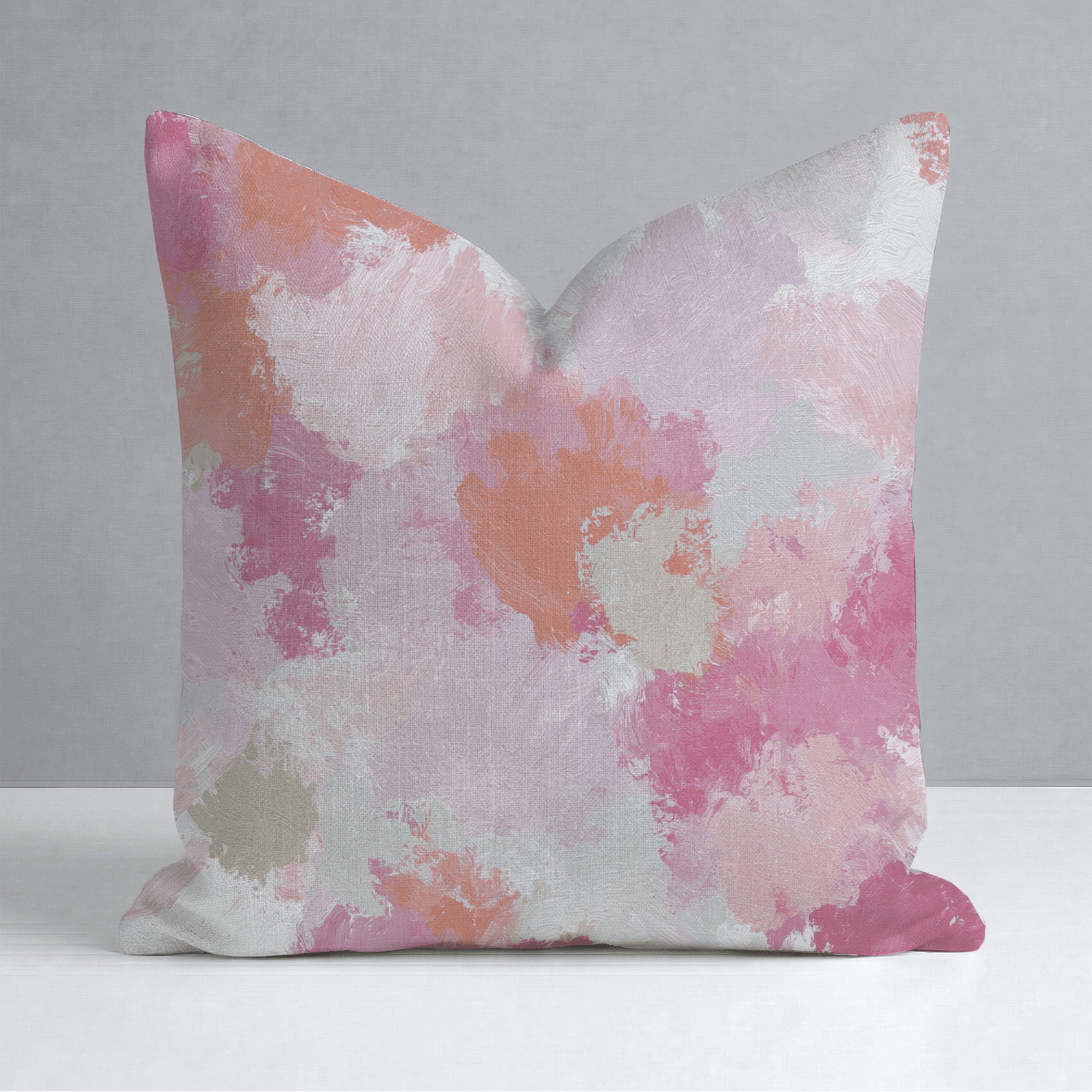 Sunset Swirl Throw Pillow - Lemon Park