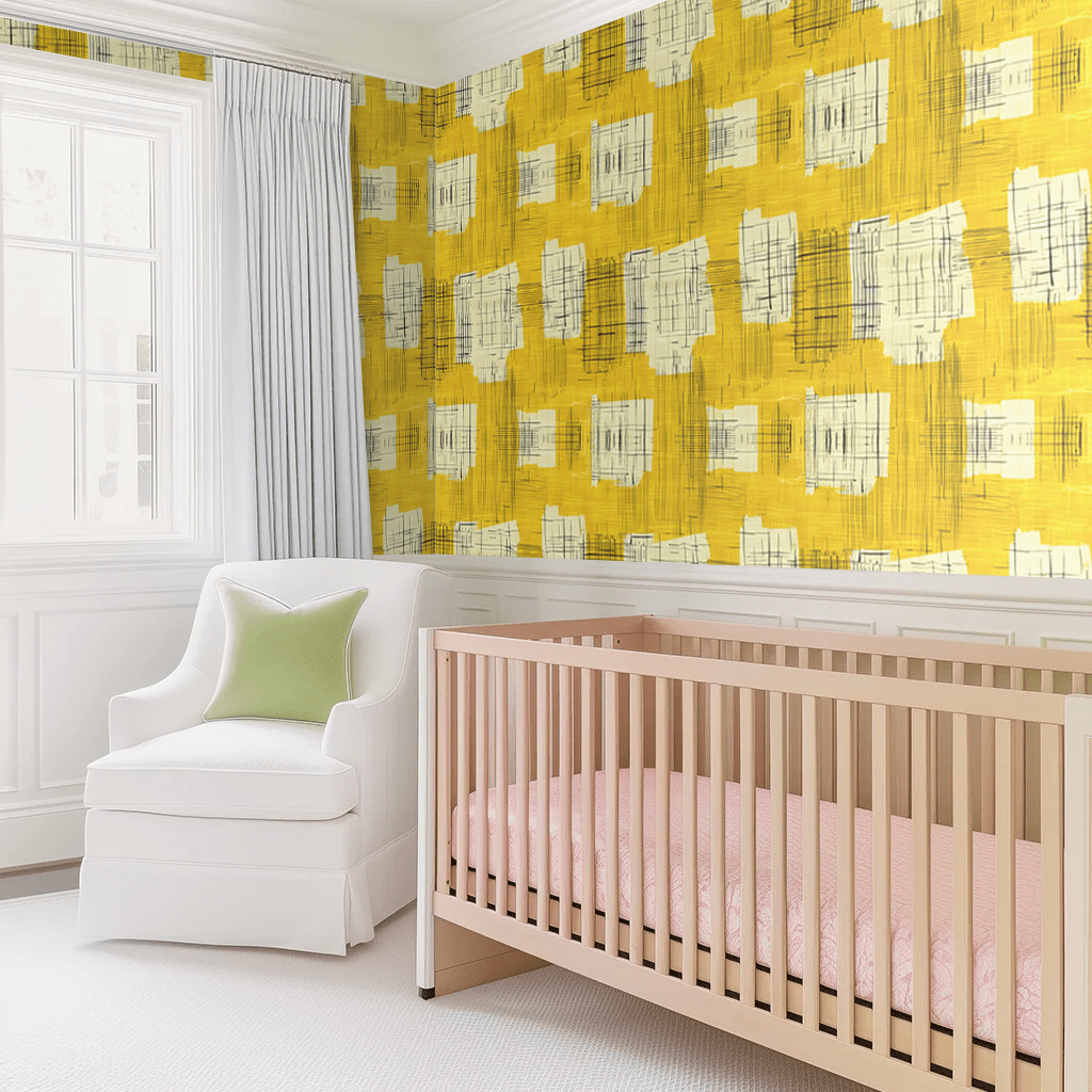 Sunshine Sketch Wallpaper - Lemon Park