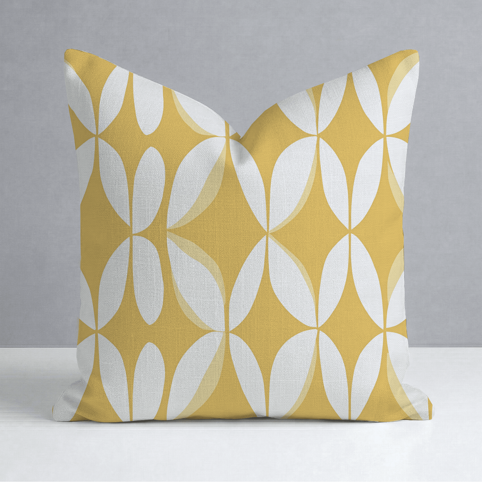Sunshine Swing Throw Pillow - Lemon Park