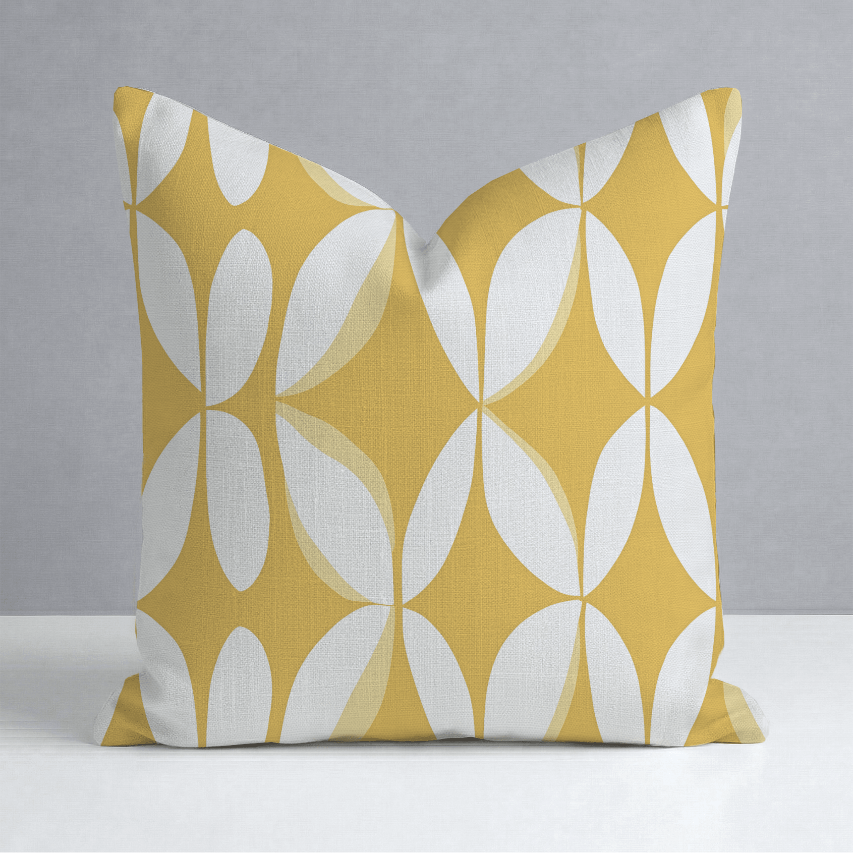 Sunshine Swing Throw Pillow - Lemon Park