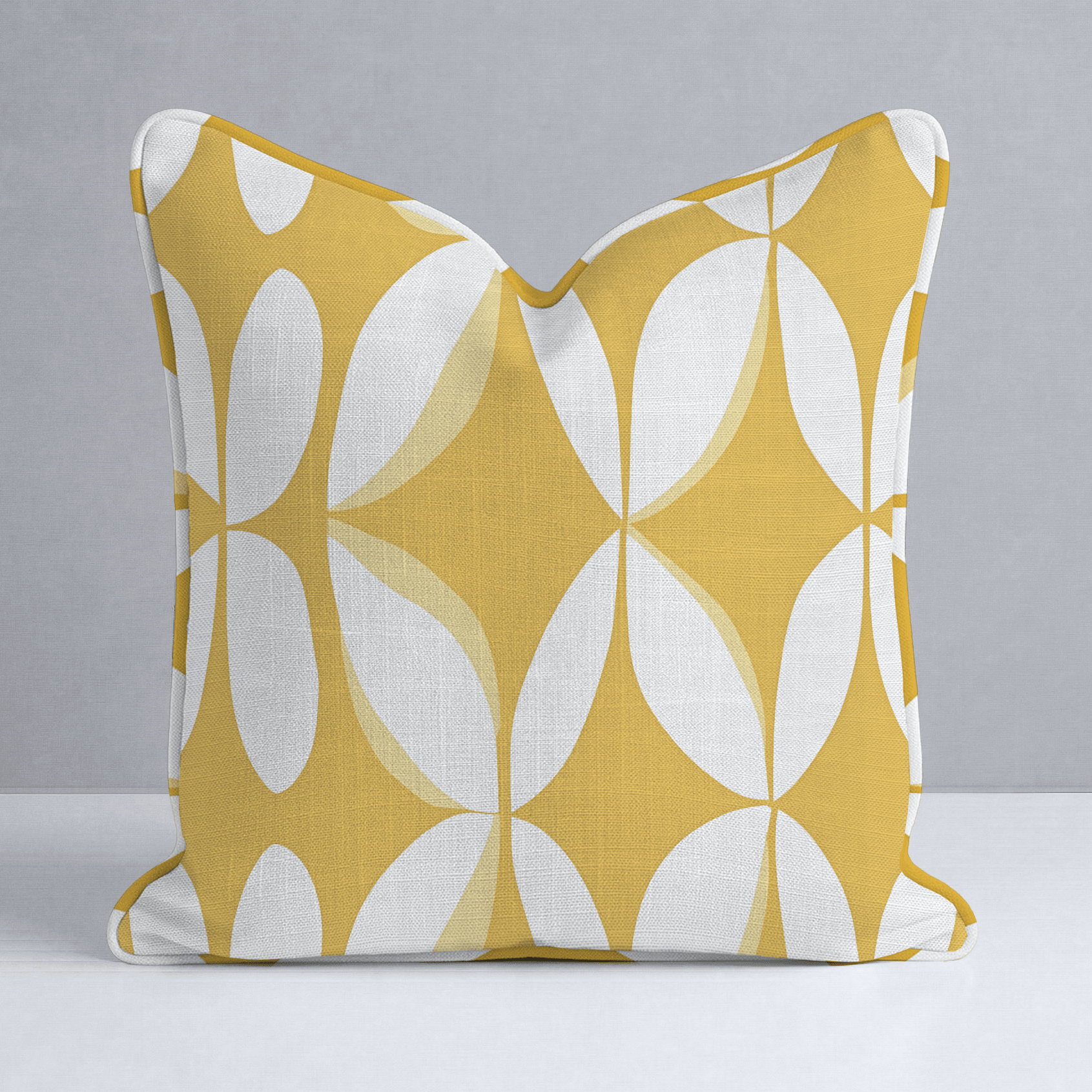 Sunshine Swing Throw Pillow - Lemon Park