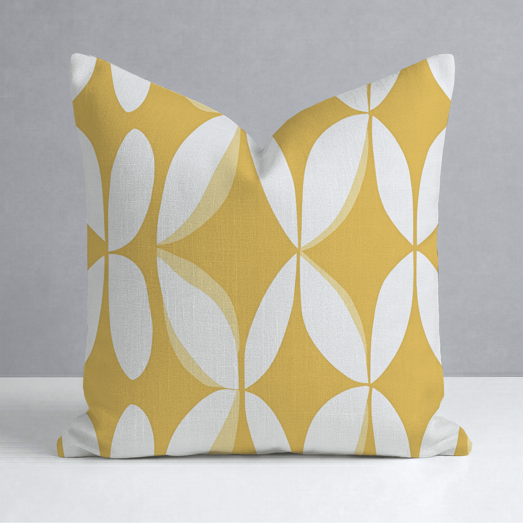 Sunshine Swing Throw Pillow - Lemon Park