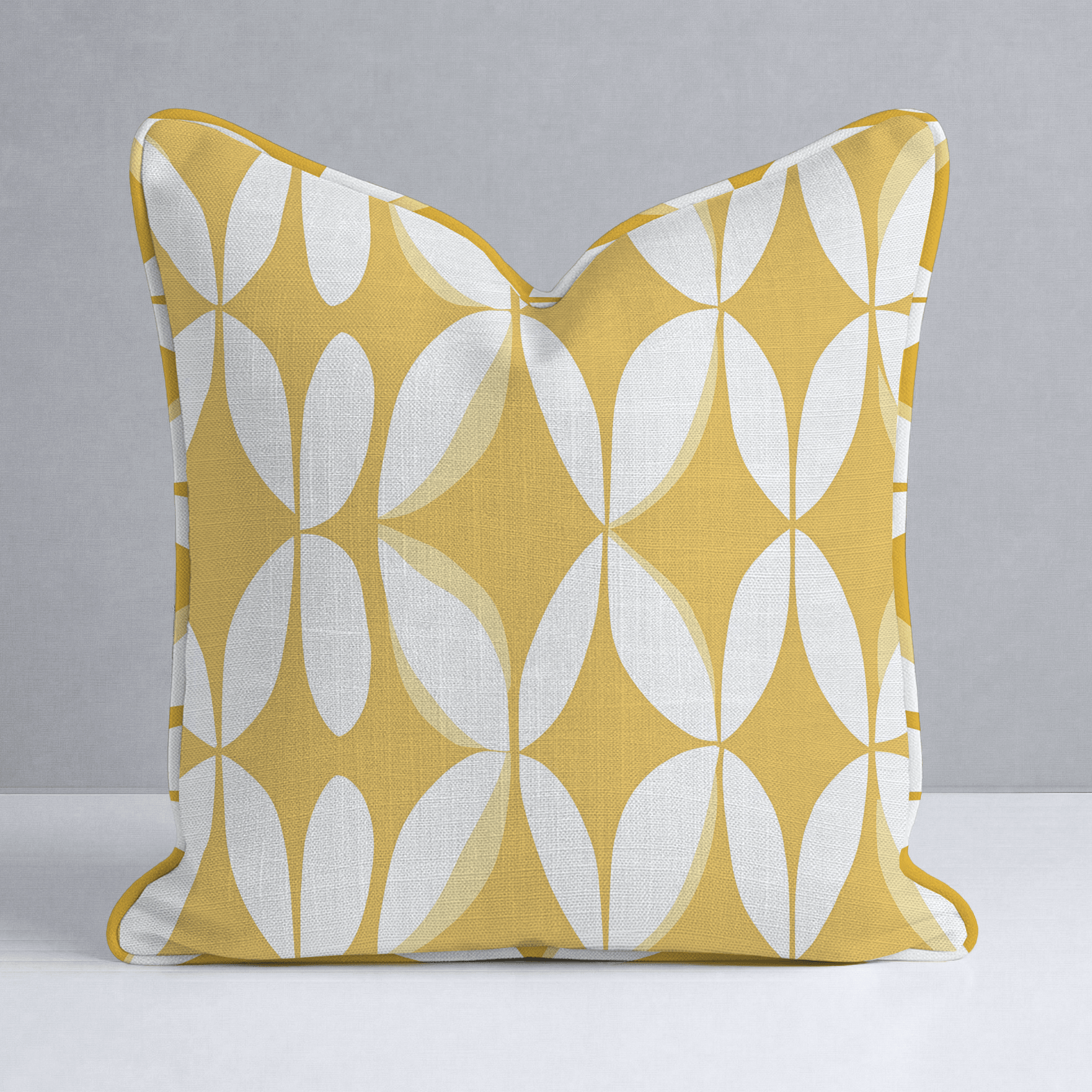 Sunshine Swing Throw Pillow - Lemon Park