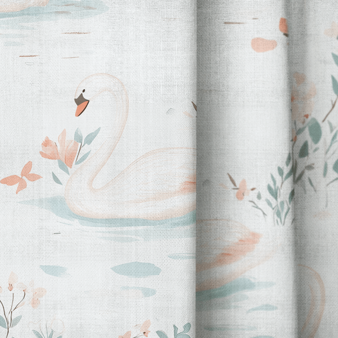 Swan Lake - Drapery - Lemon Park