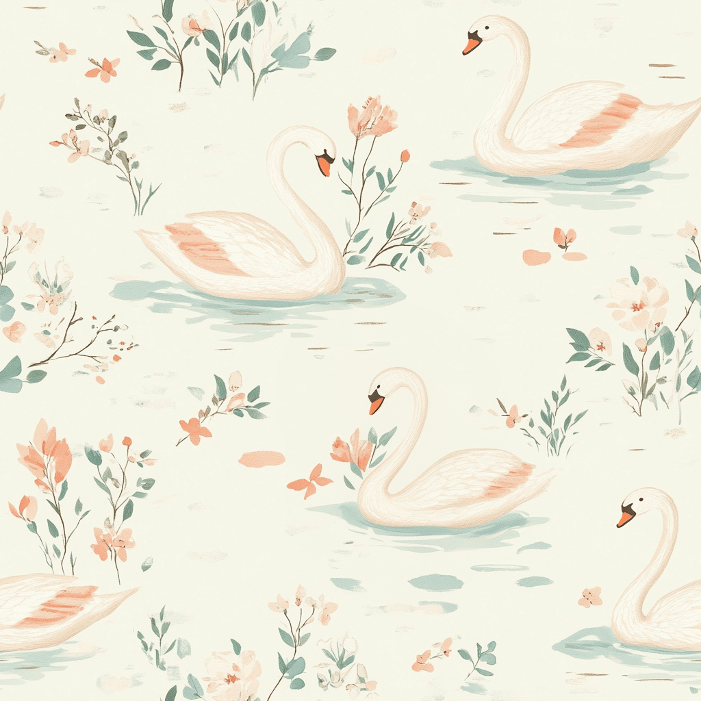 Swan Lake Wallpaper - Lemon Park