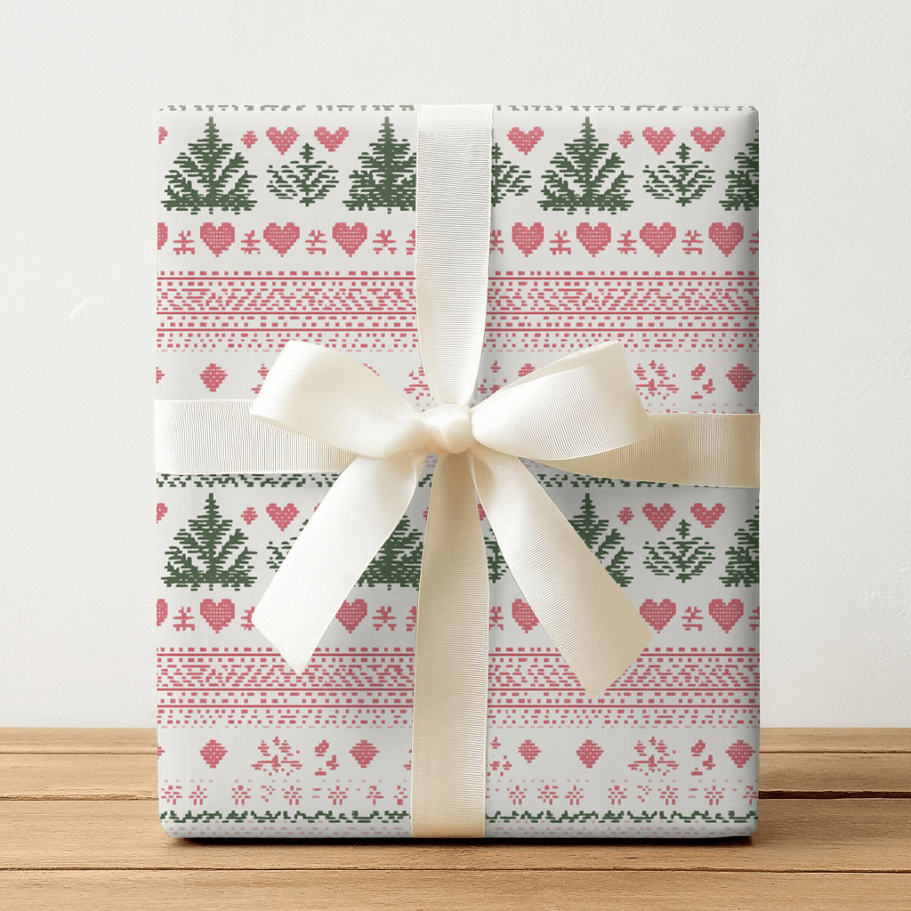 Sweater Weather - Wrapping Paper - Lemon Park