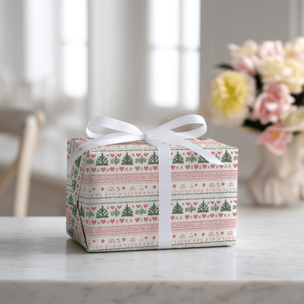 Sweater Weather - Wrapping Paper - Lemon Park